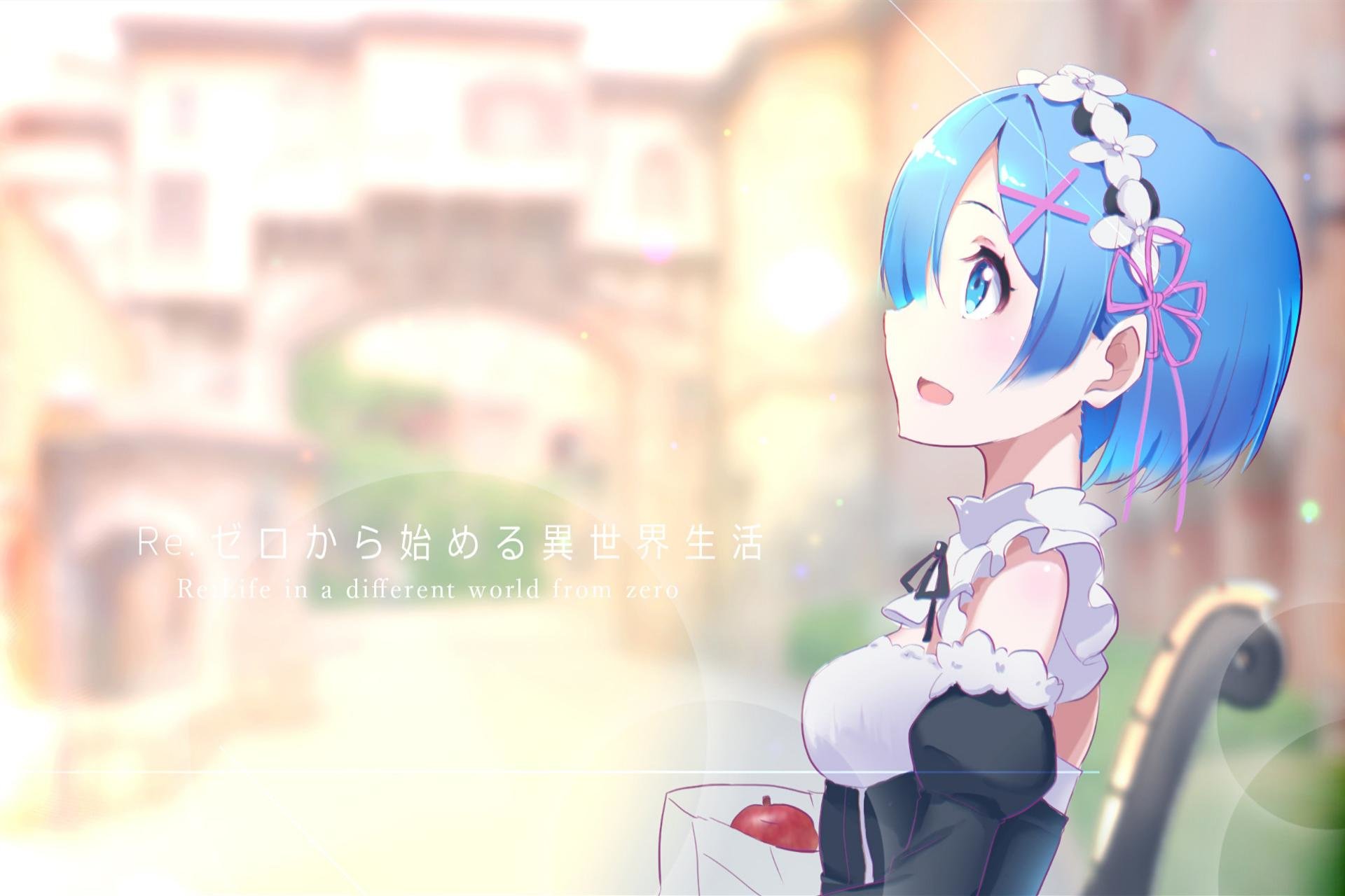 Download hd 1920x1280 Rem (Re:ZERO) computer wallpaper ID:158626 for free