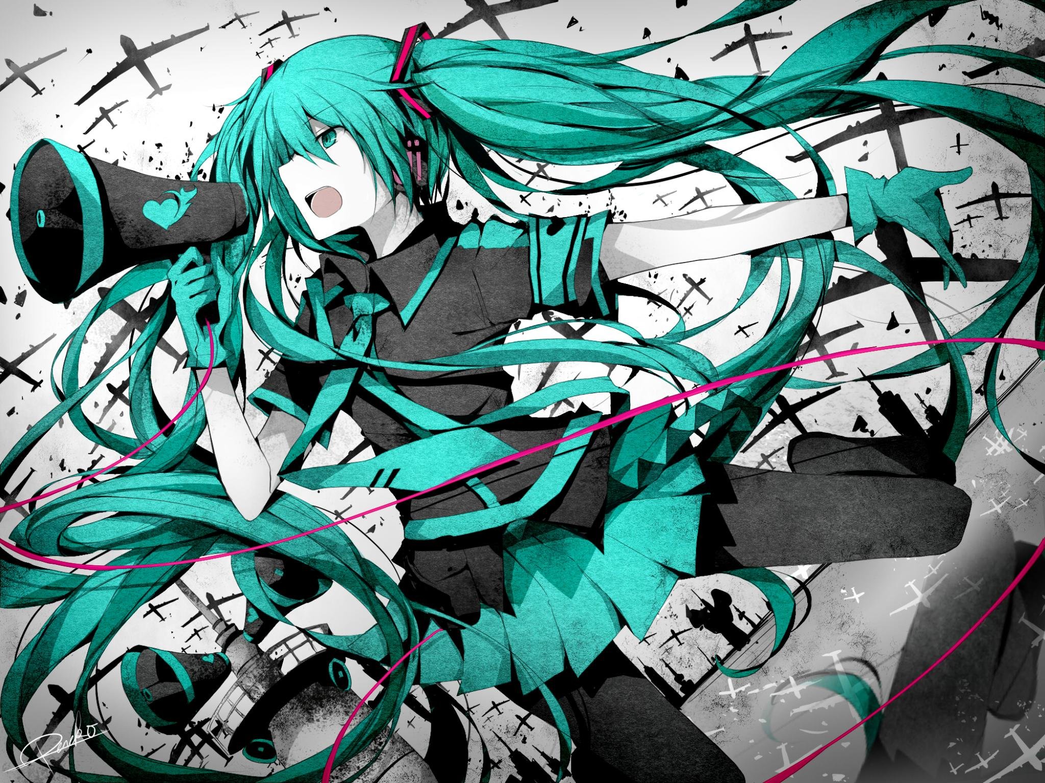 Awesome Vocaloid free background ID:3699 for hd 2048x1536 PC