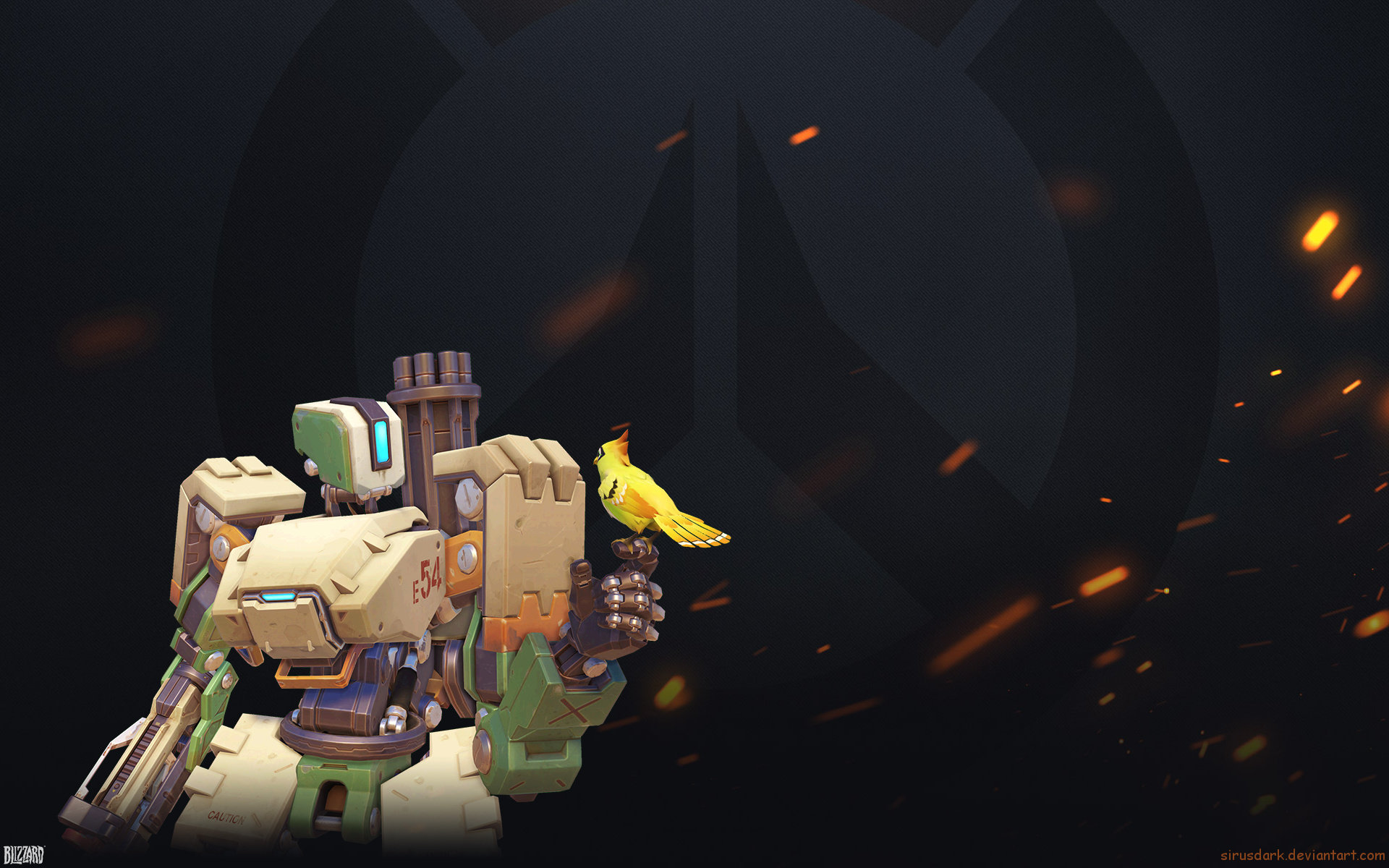 Free Bastion (Overwatch) high quality background ID:170378 for hd 1920x1200 computer