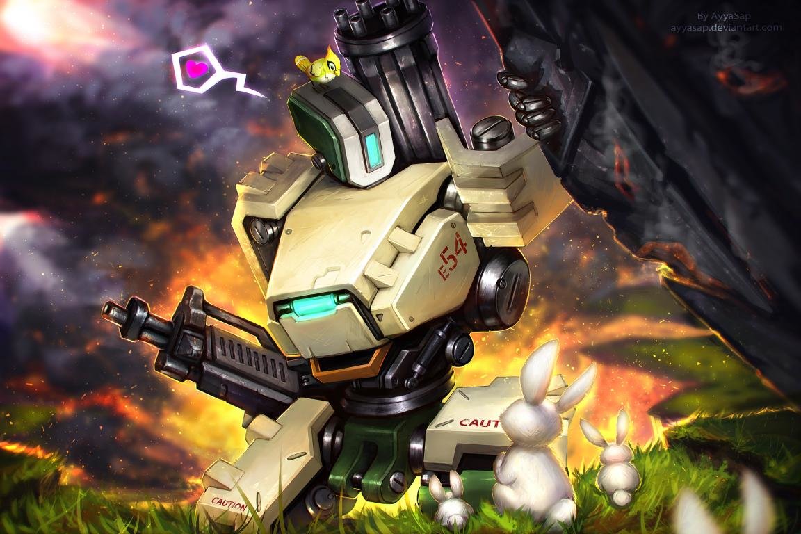 Best Bastion (Overwatch) wallpaper ID:170032 for High Resolution hd 1152x768 PC
