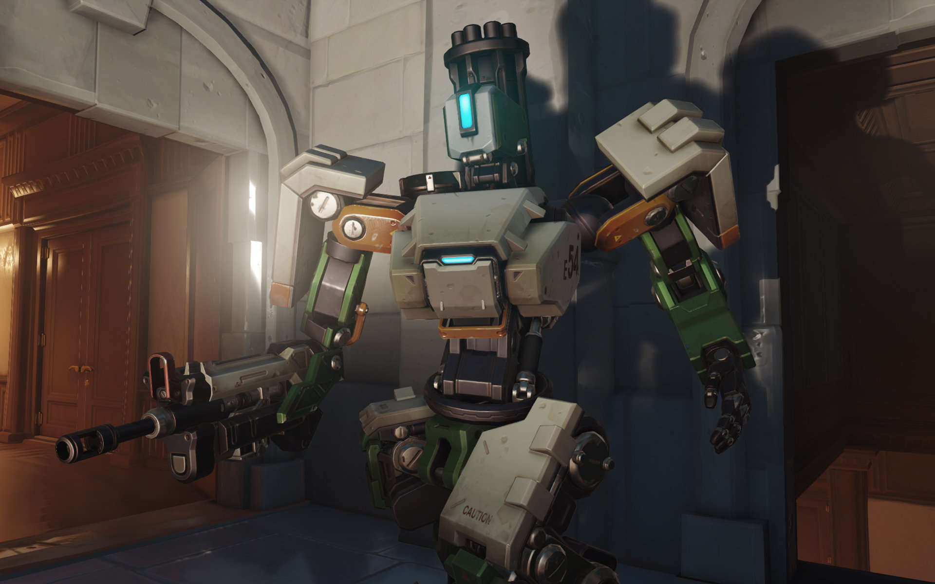 Awesome Bastion (Overwatch) free wallpaper ID:170392 for hd 1920x1200 desktop