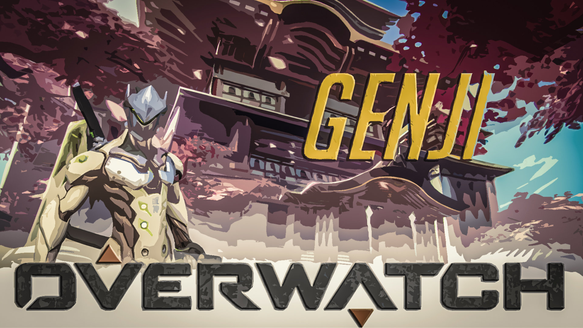 Free Genji (Overwatch) high quality wallpaper ID:170119 for hd 1080p PC