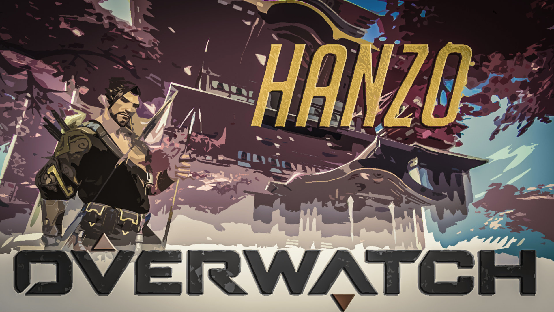 Awesome Hanzo (Overwatch) free wallpaper ID:170389 for full hd 1080p computer