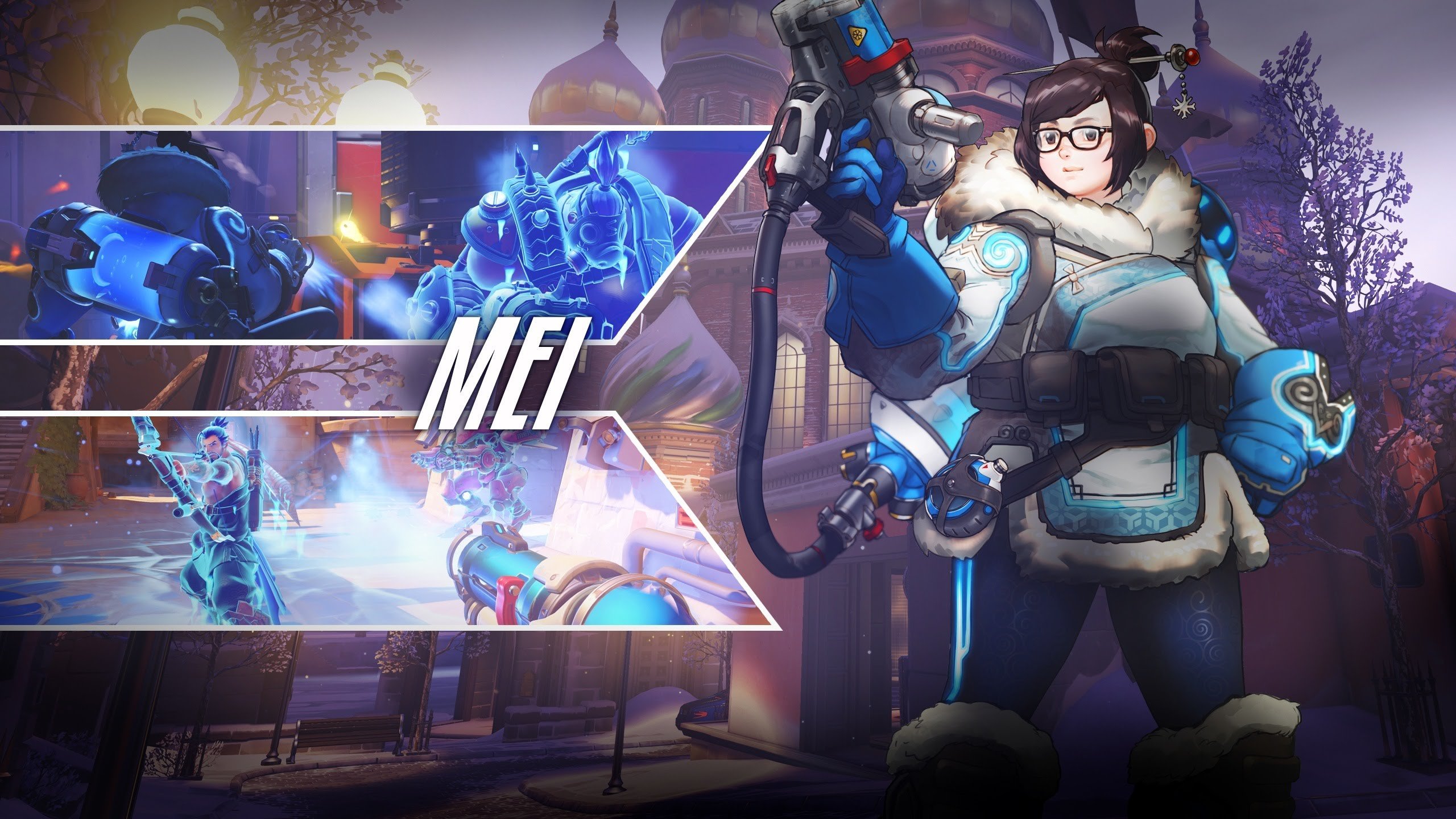 Free Mei (Overwatch) high quality background ID:170395 for hd 2560x1440 PC