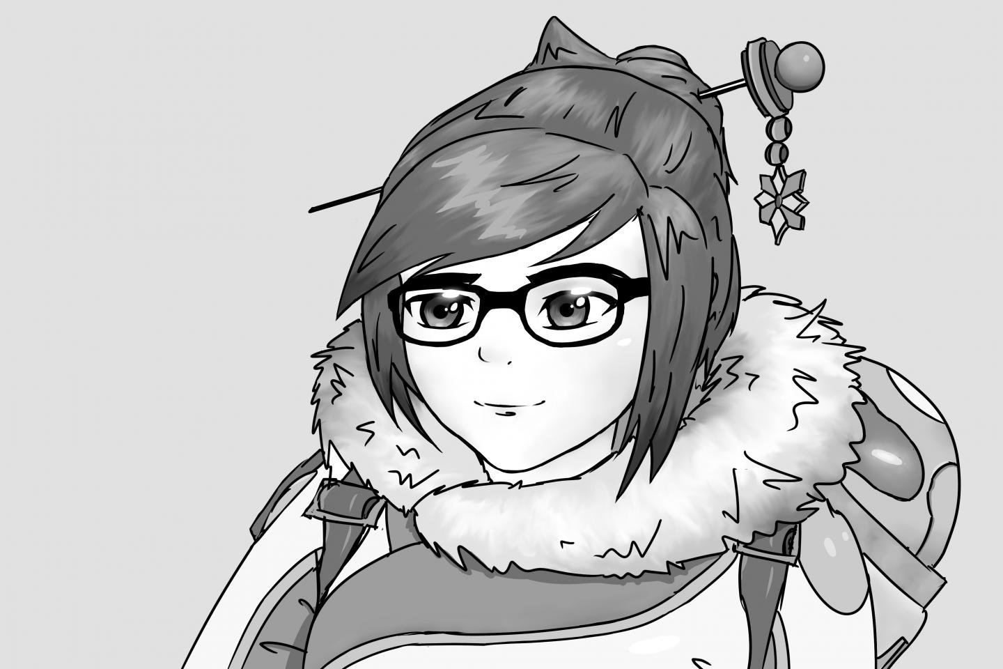 Free Mei (Overwatch) high quality wallpaper ID:170380 for hd 1440x960 PC