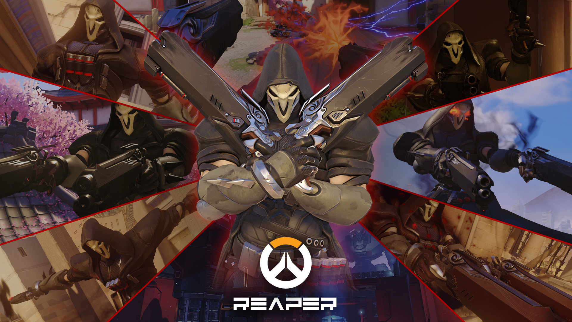 Awesome Reaper (Overwatch) free background ID:170113 for full hd 1080p computer
