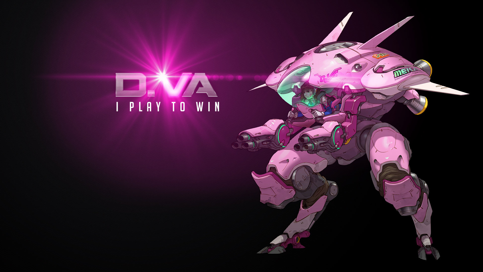 High resolution D.Va (Overwatch) hd 1080p background ID:169872 for PC