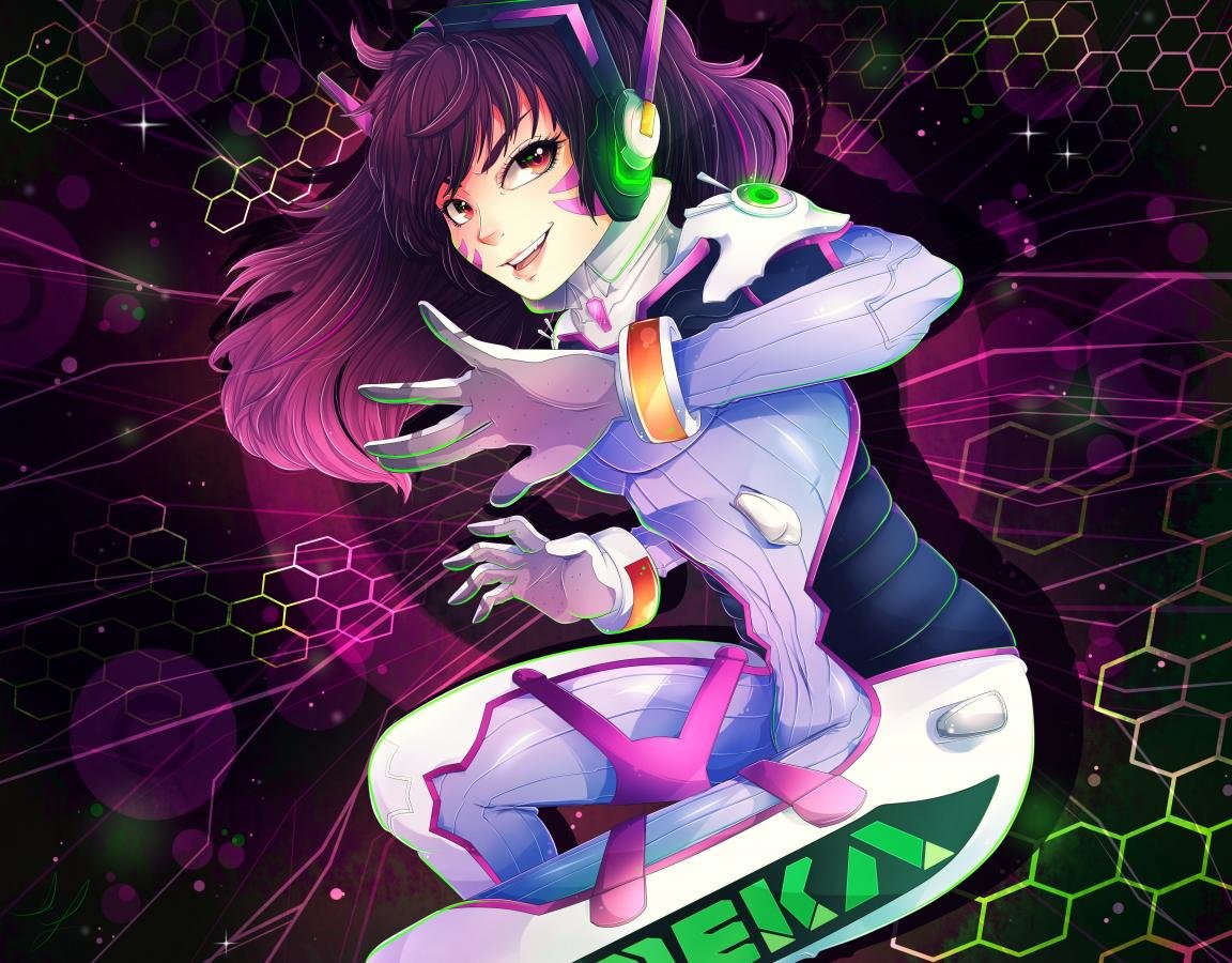 Awesome D.Va (Overwatch) free background ID:169731 for hd 1152x900 PC