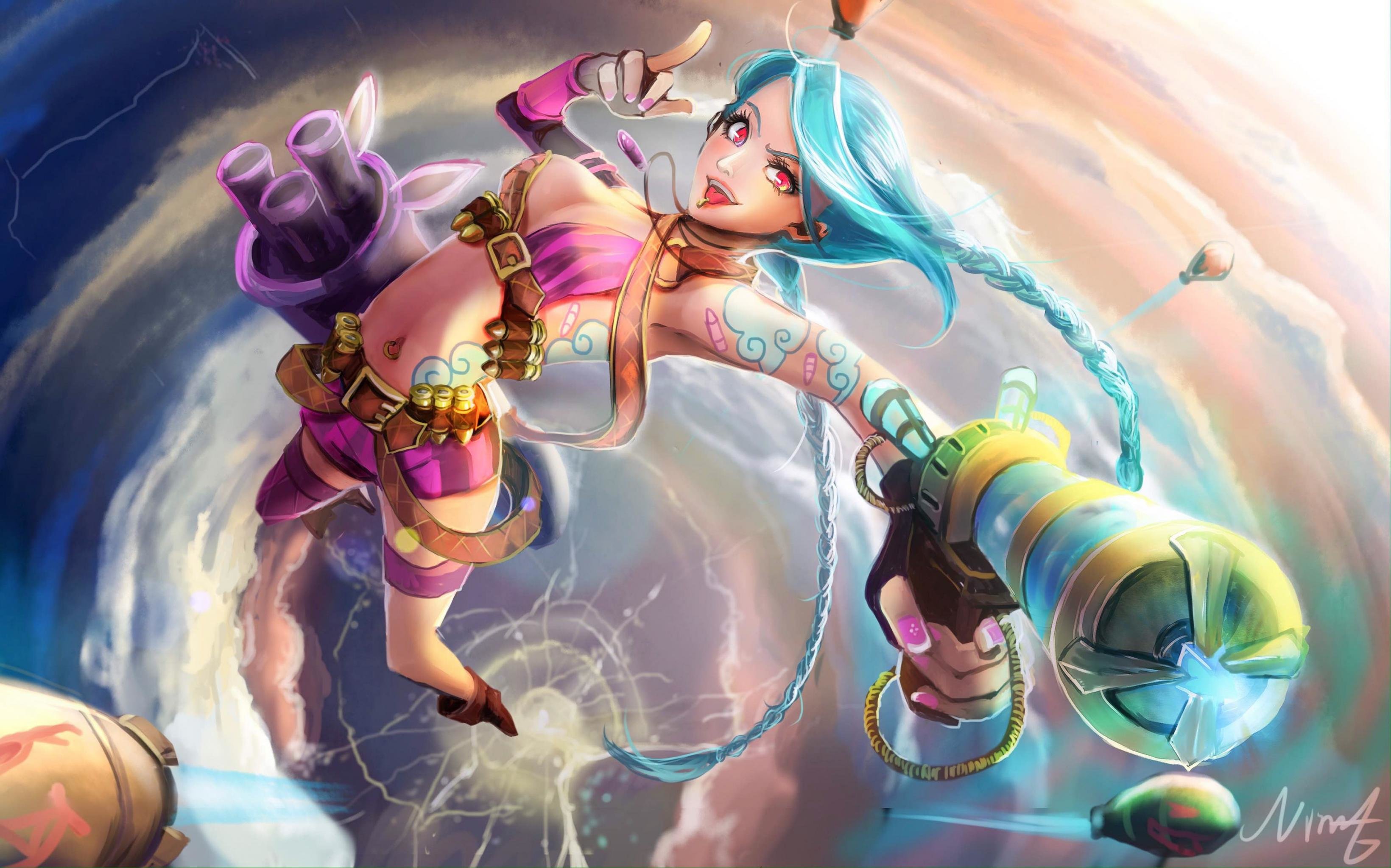 Free Jinx (League Of Legends) high quality background ID:171748 for hd 3280x2048 desktop