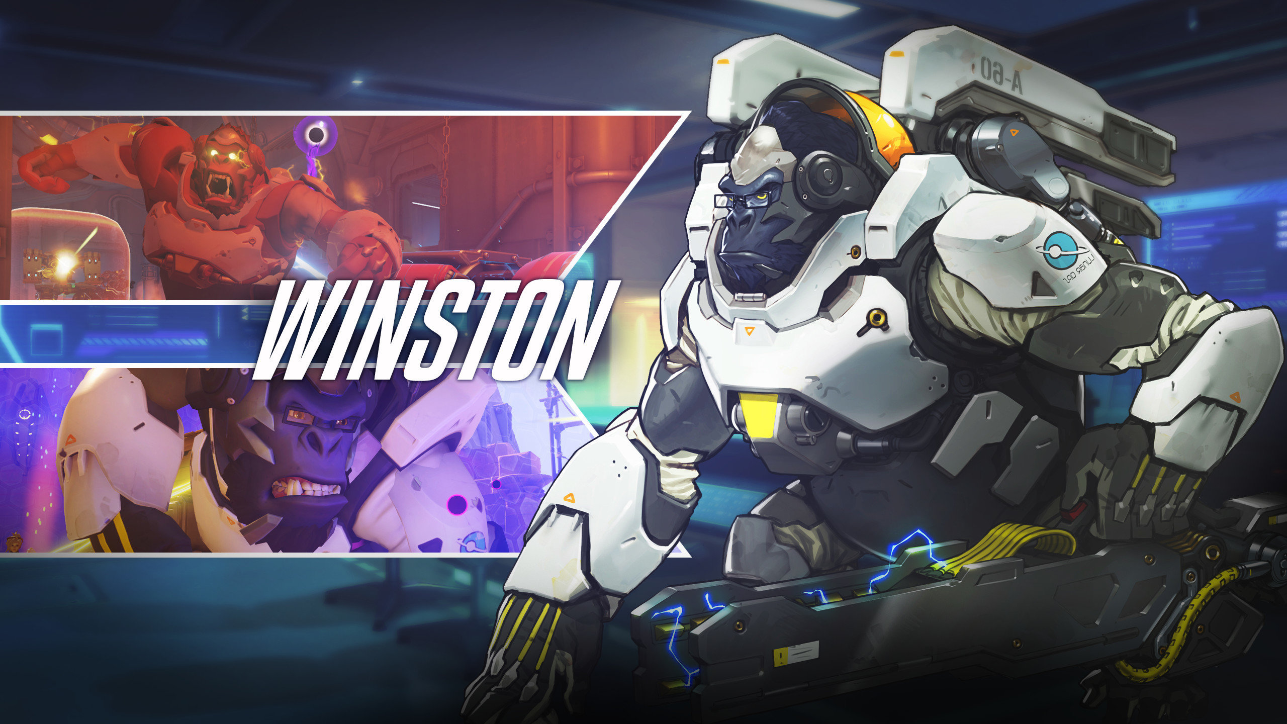 High resolution Winston (Overwatch) hd 2560x1440 background ID:170111 for PC