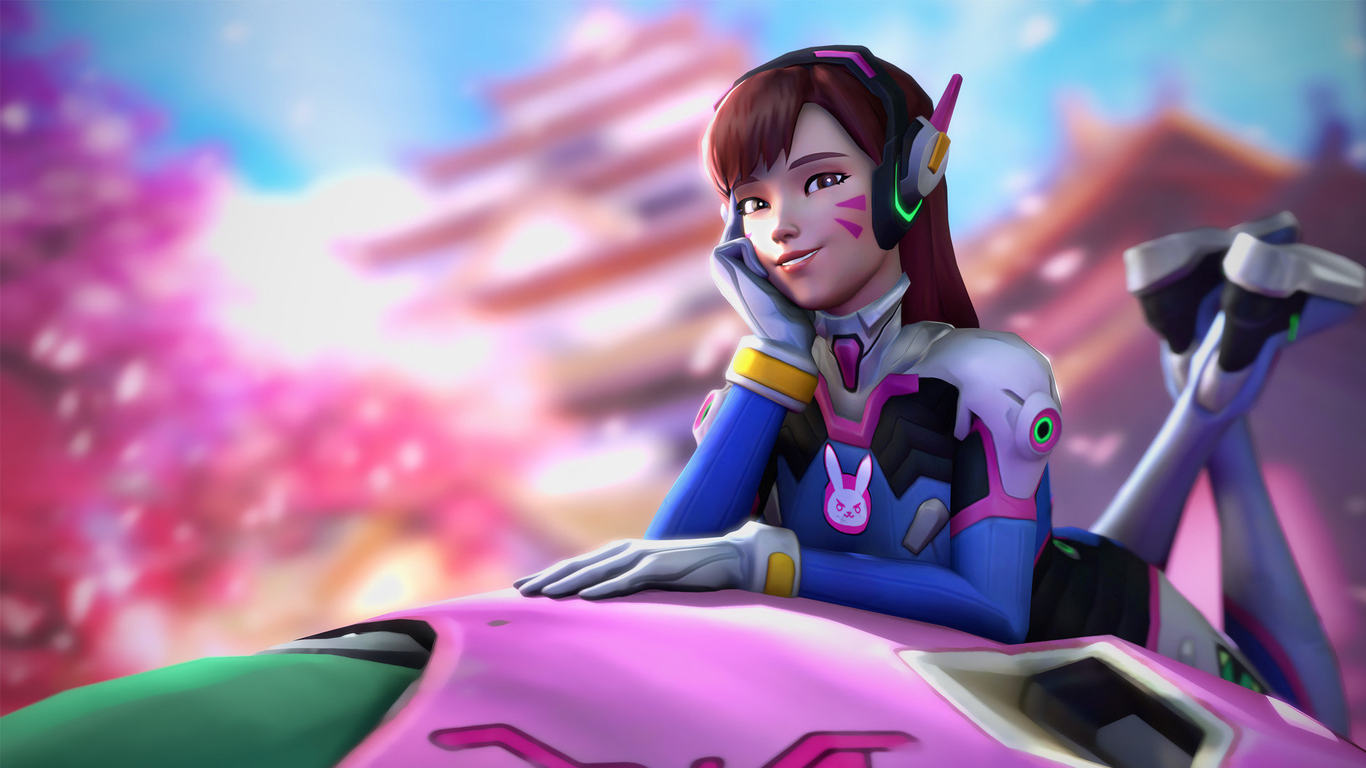 Awesome D.Va (Overwatch) free wallpaper ID:169652 for hd 1920x1080 computer