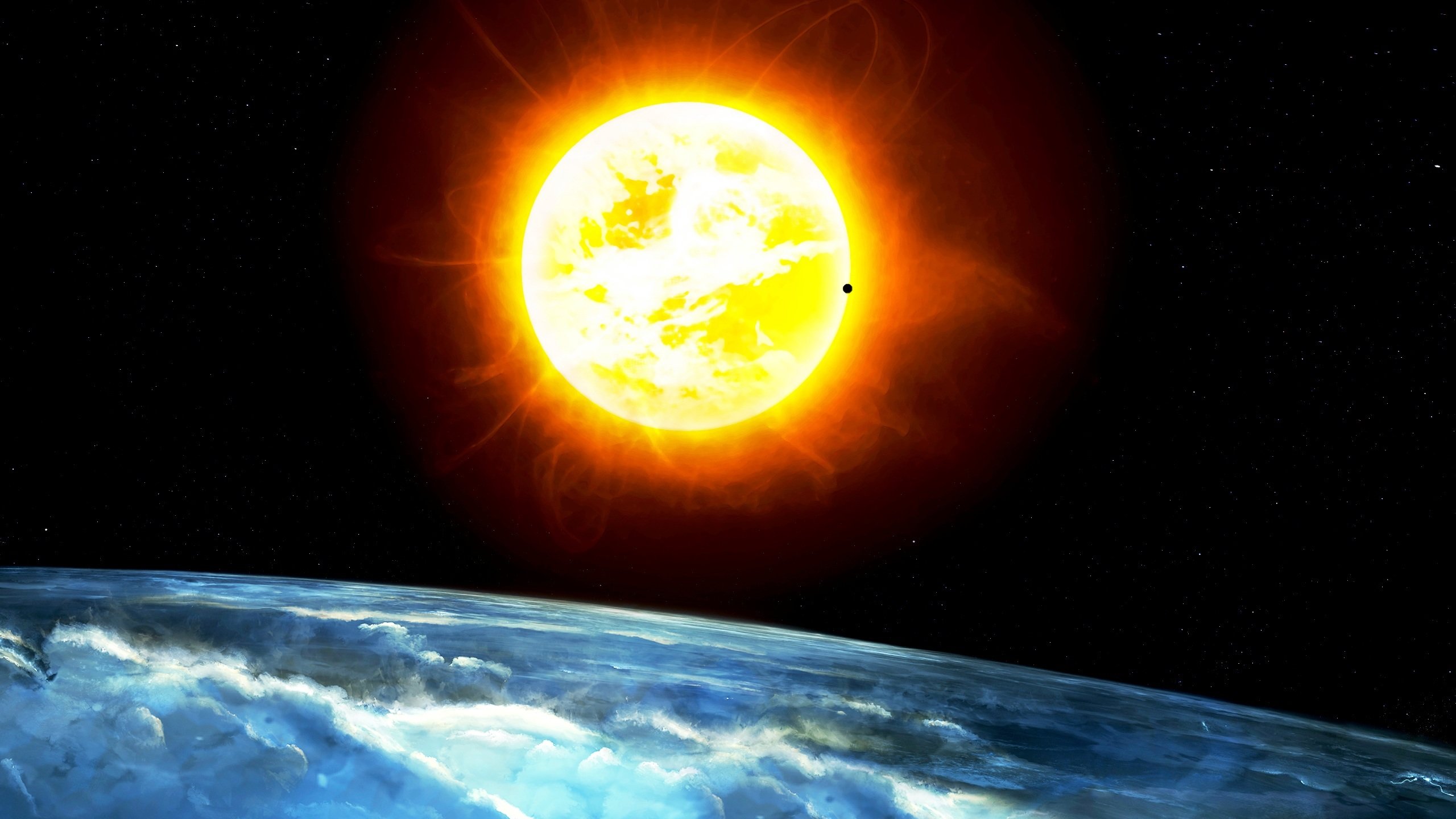 Free Sun high quality background ID:138333 for hd 2560x1440 PC