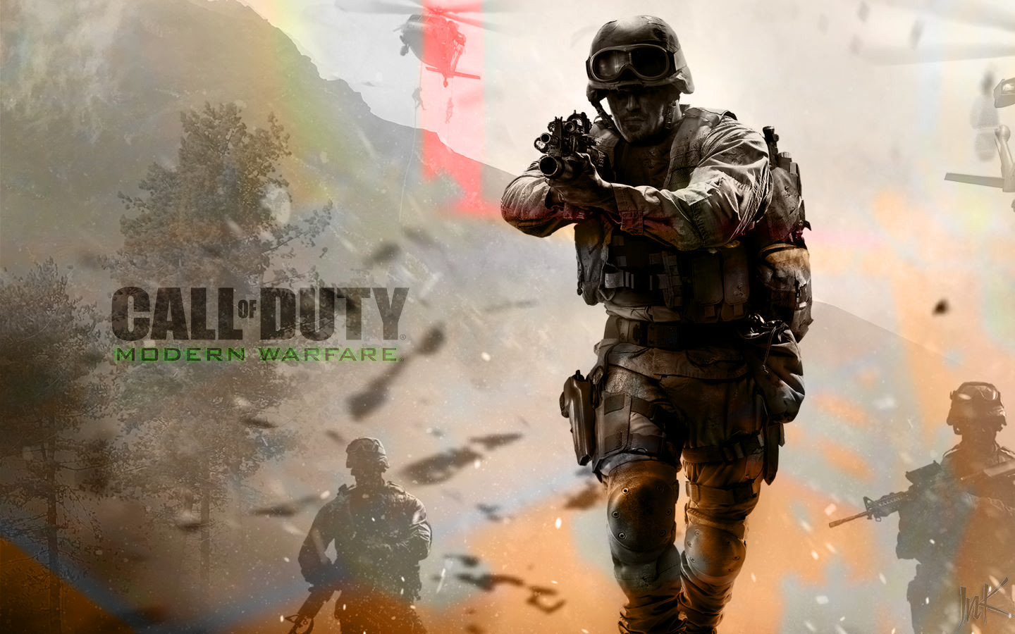 Free Call Of Duty 4: Modern Warfare high quality wallpaper ID:20556 for hd 1440x900 PC
