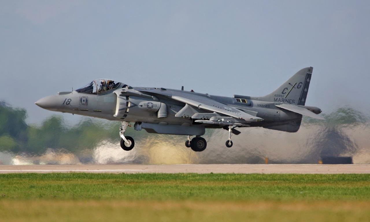 High resolution McDonnell Douglas AV-8B Harrier II hd 1280x768 wallpaper ID:150995 for desktop