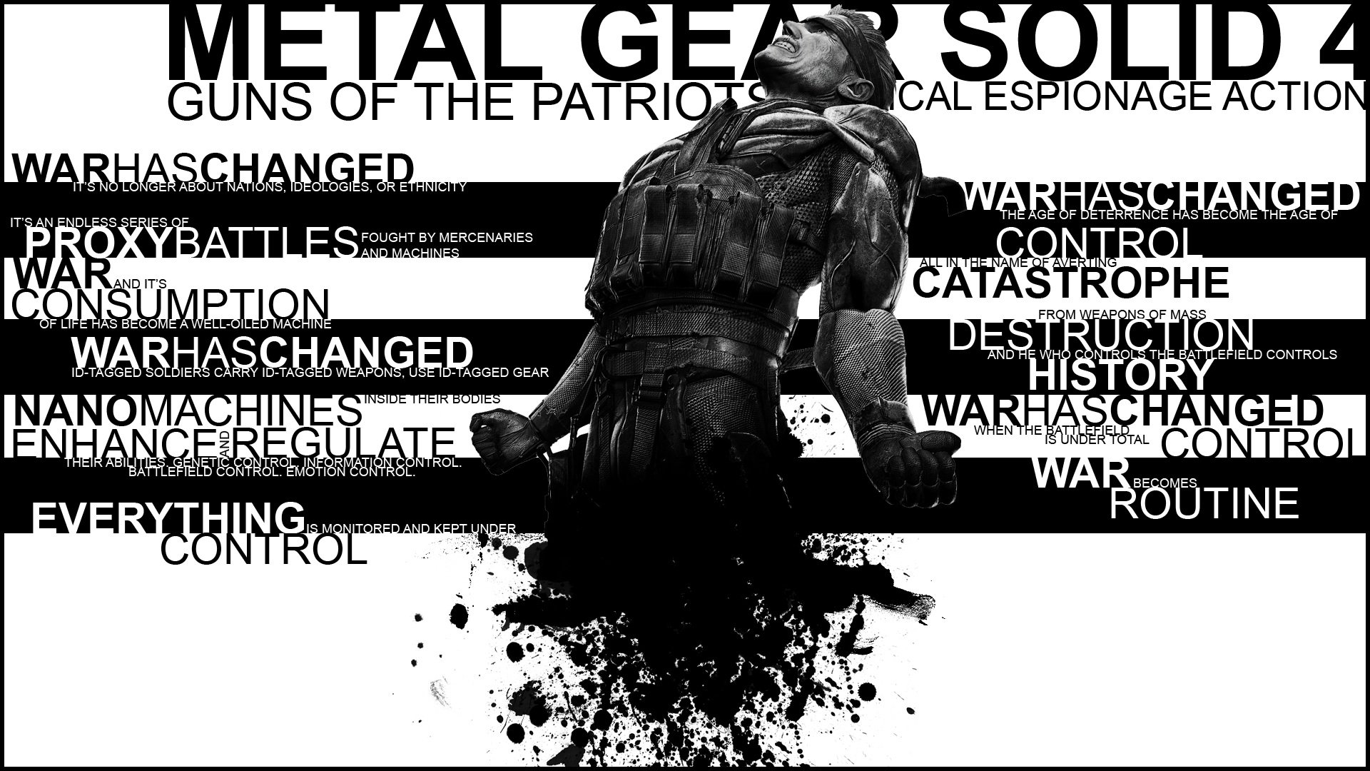 Free download Metal Gear Solid 4: Guns Of The Patriots (MGS 4) wallpaper ID:419873 full hd 1080p for PC