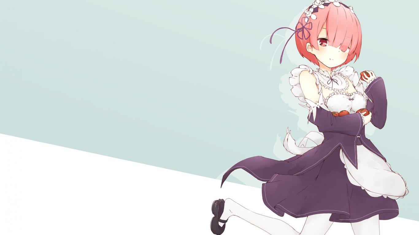 Awesome Ram (Re:ZERO) free background ID:158844 for laptop desktop