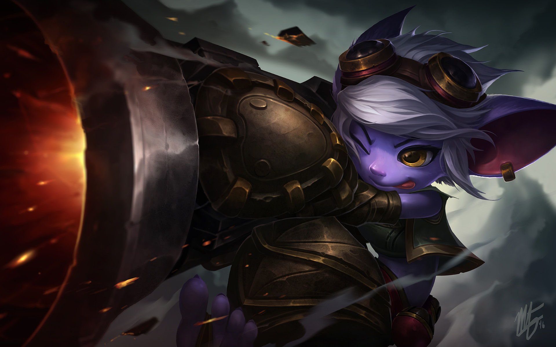 High resolution Tristana (League Of Legends) hd 1920x1200 background ID:172227 for PC