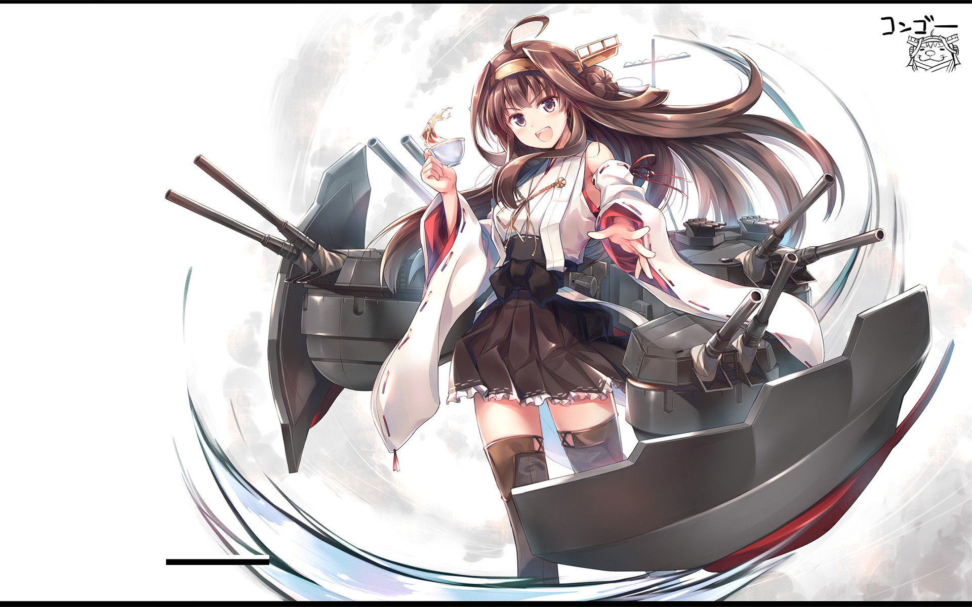 Awesome Kongou (Kancolle) free background ID:331456 for hd 1920x1200 desktop