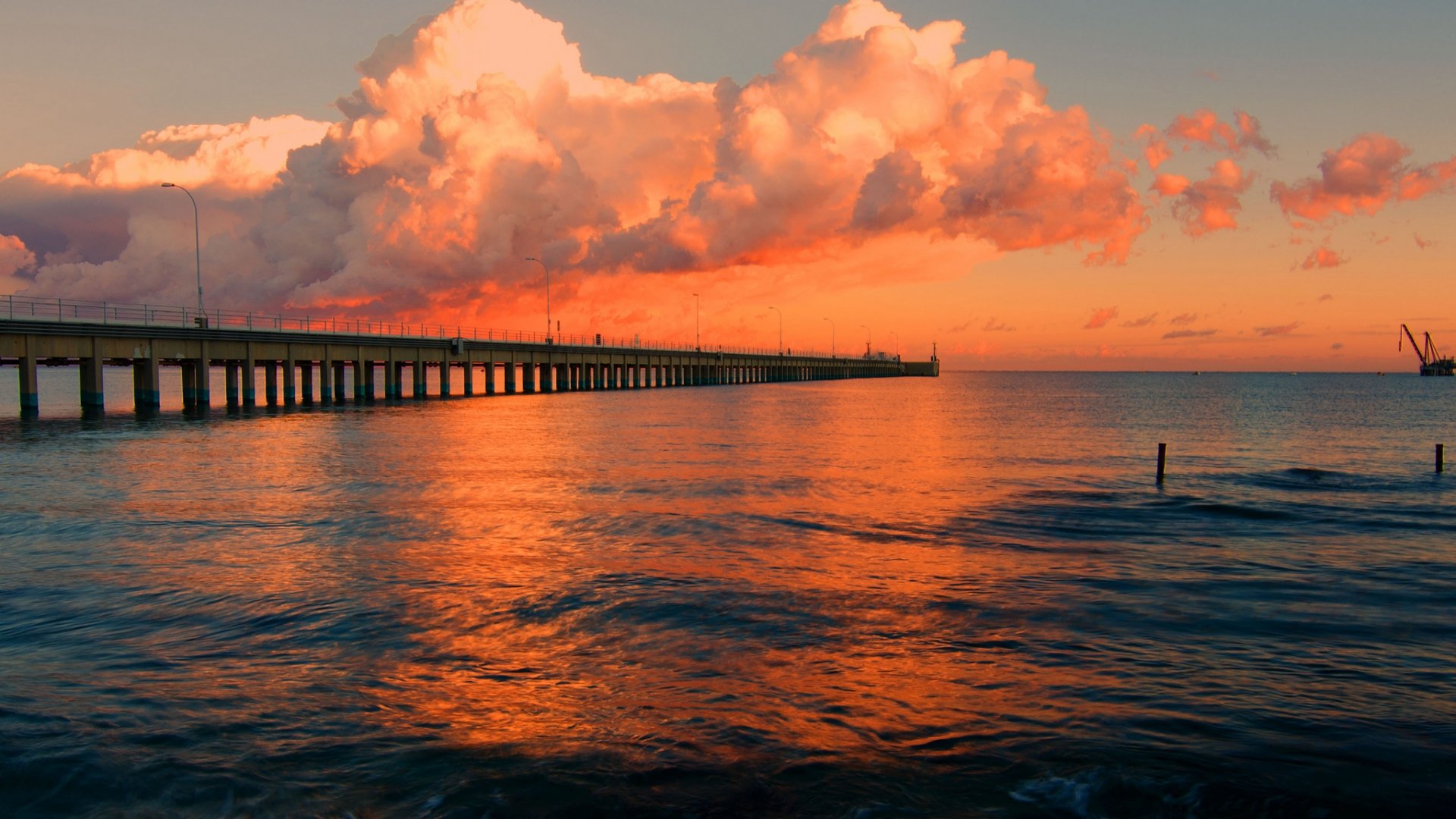 Download hd 1920x1080 Pier computer background ID:489092 for free