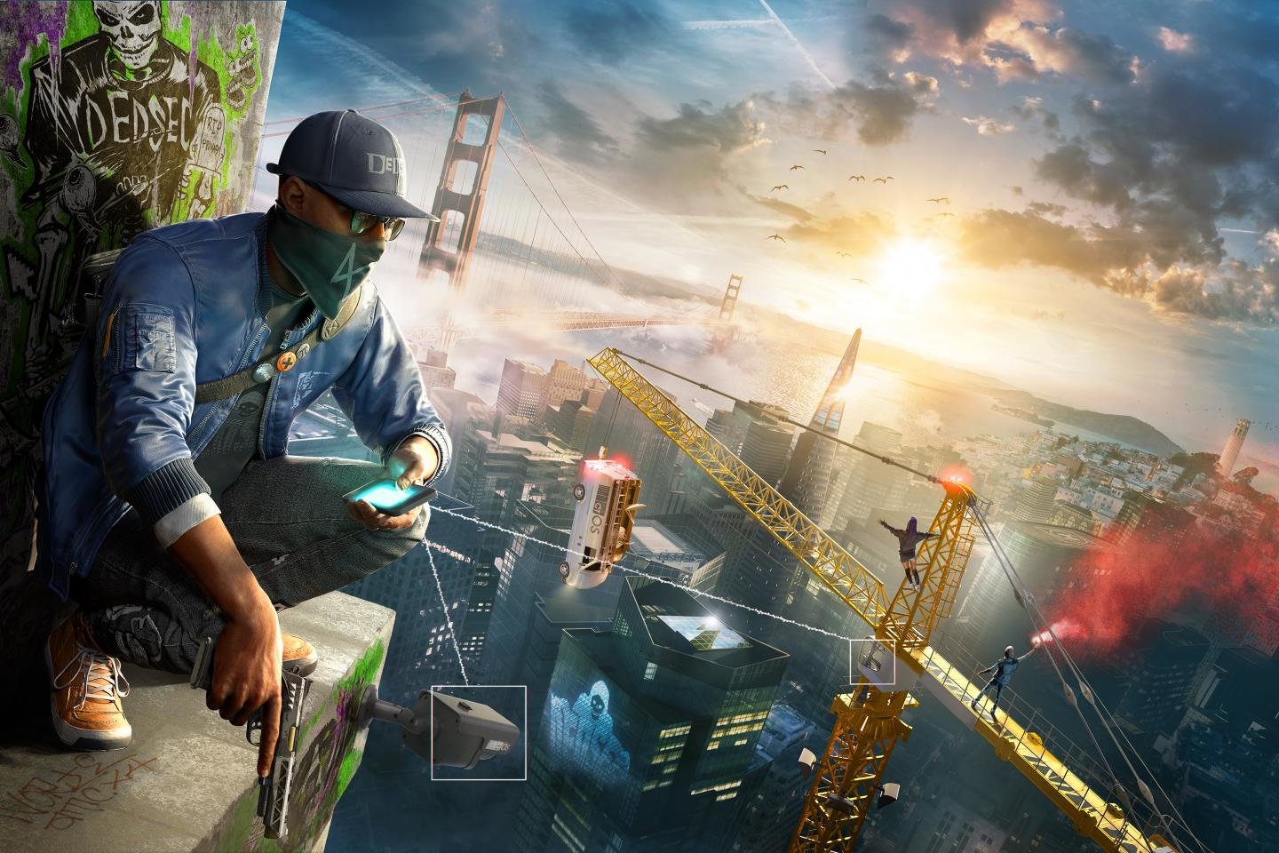 Download hd 1440x960 Watch Dogs 2 desktop background ID:366091 for free