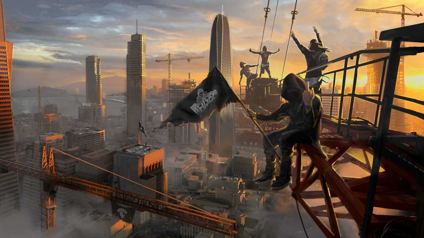 Best Watch Dogs 2 wallpaper ID:366068 for High Resolution 1366x768 laptop computer