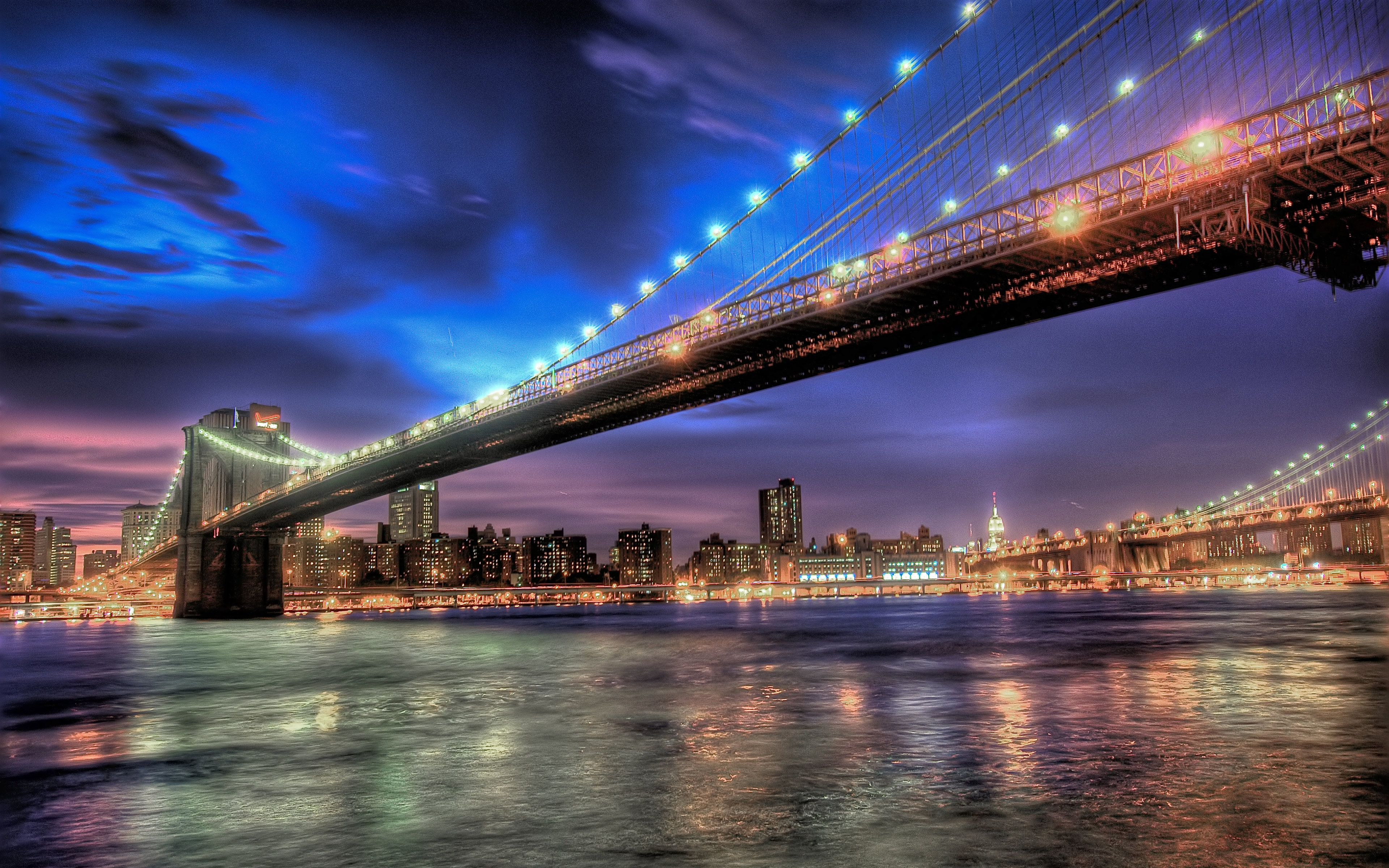 High resolution Brooklyn Bridge hd 3840x2400 wallpaper ID:478615 for desktop