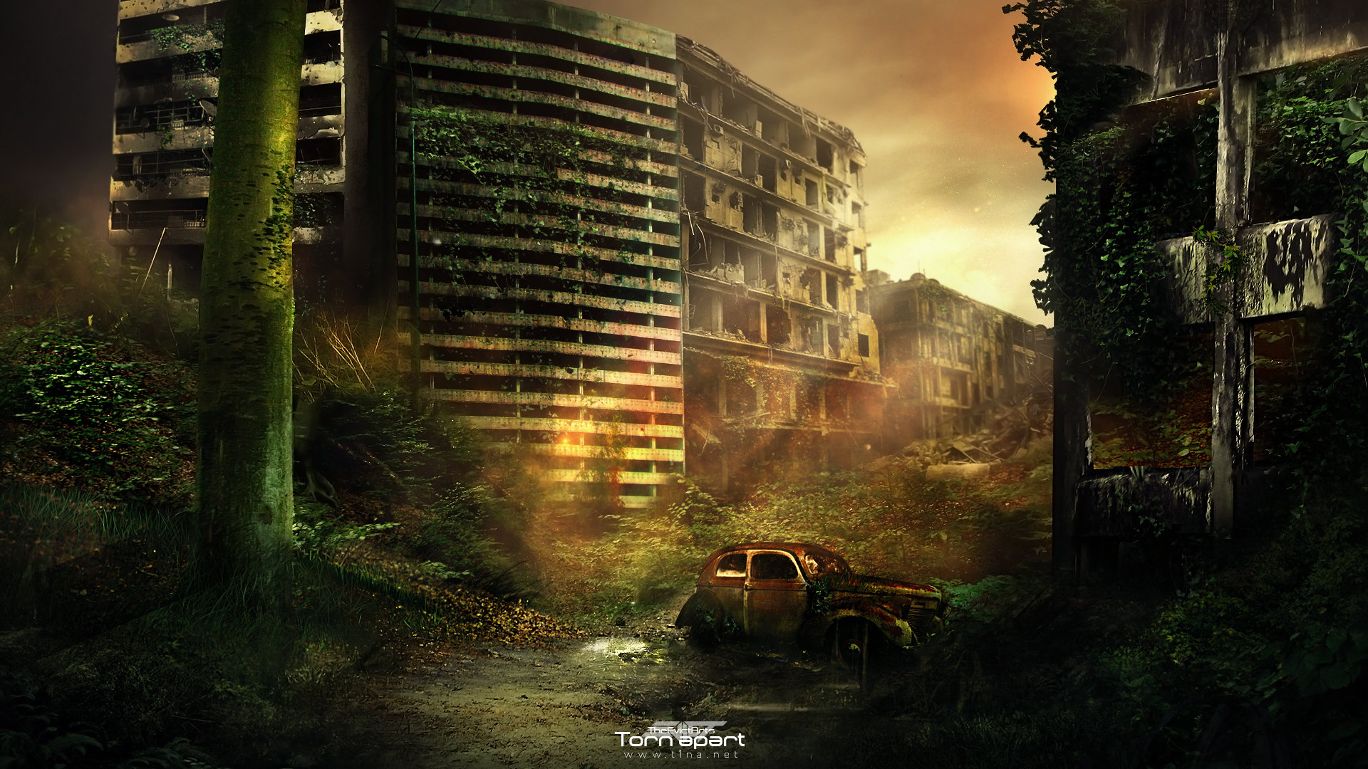 Awesome Post Apocalyptic free wallpaper ID:325335 for 1080p PC