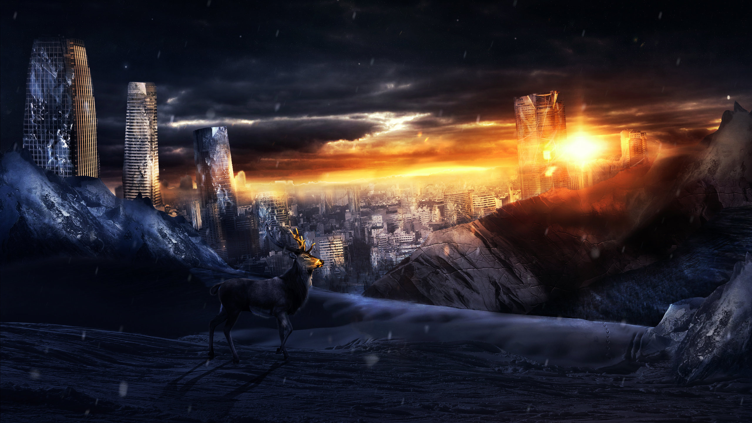 Awesome Post Apocalyptic free wallpaper ID:325171 for hd 2560x1440 desktop