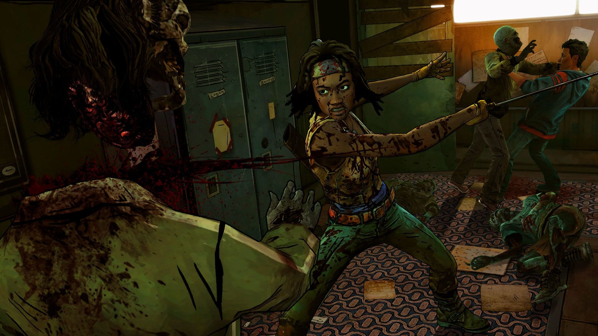 Best The Walking Dead video game background ID:105670 for High Resolution 1080p desktop