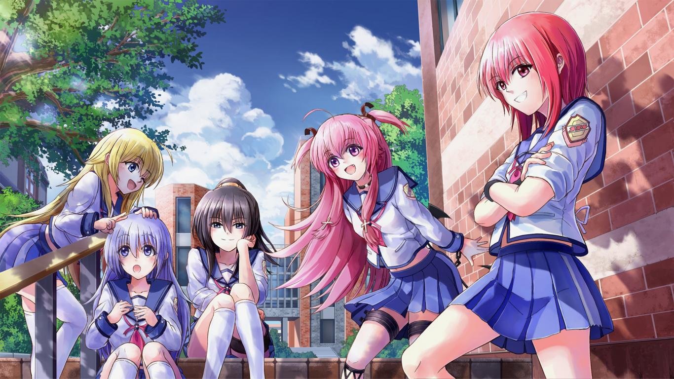 Free Angel Beats! high quality background ID:235234 for 1366x768 laptop PC