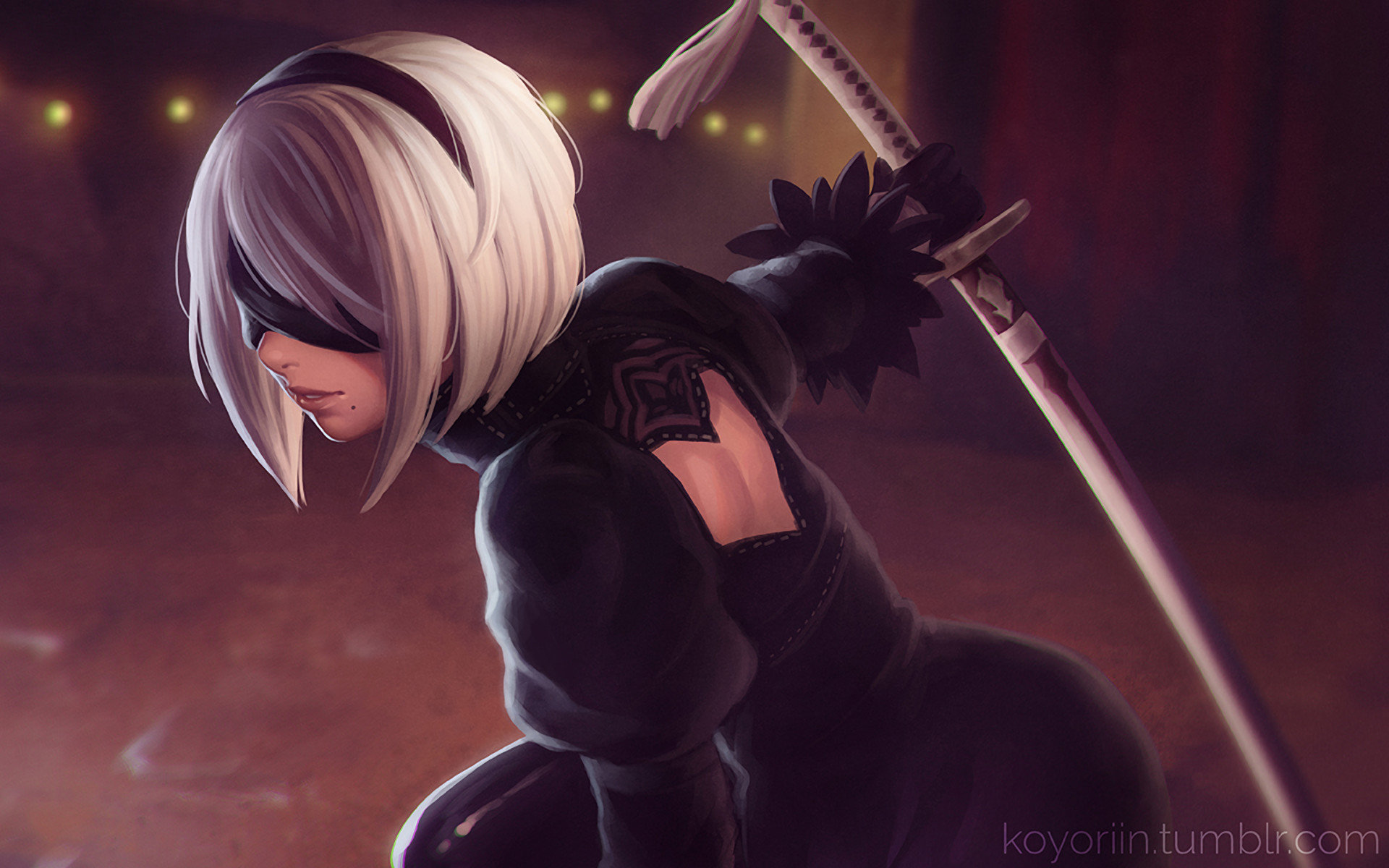 Download hd 1920x1200 NieR: Automata computer background ID:449076 for free