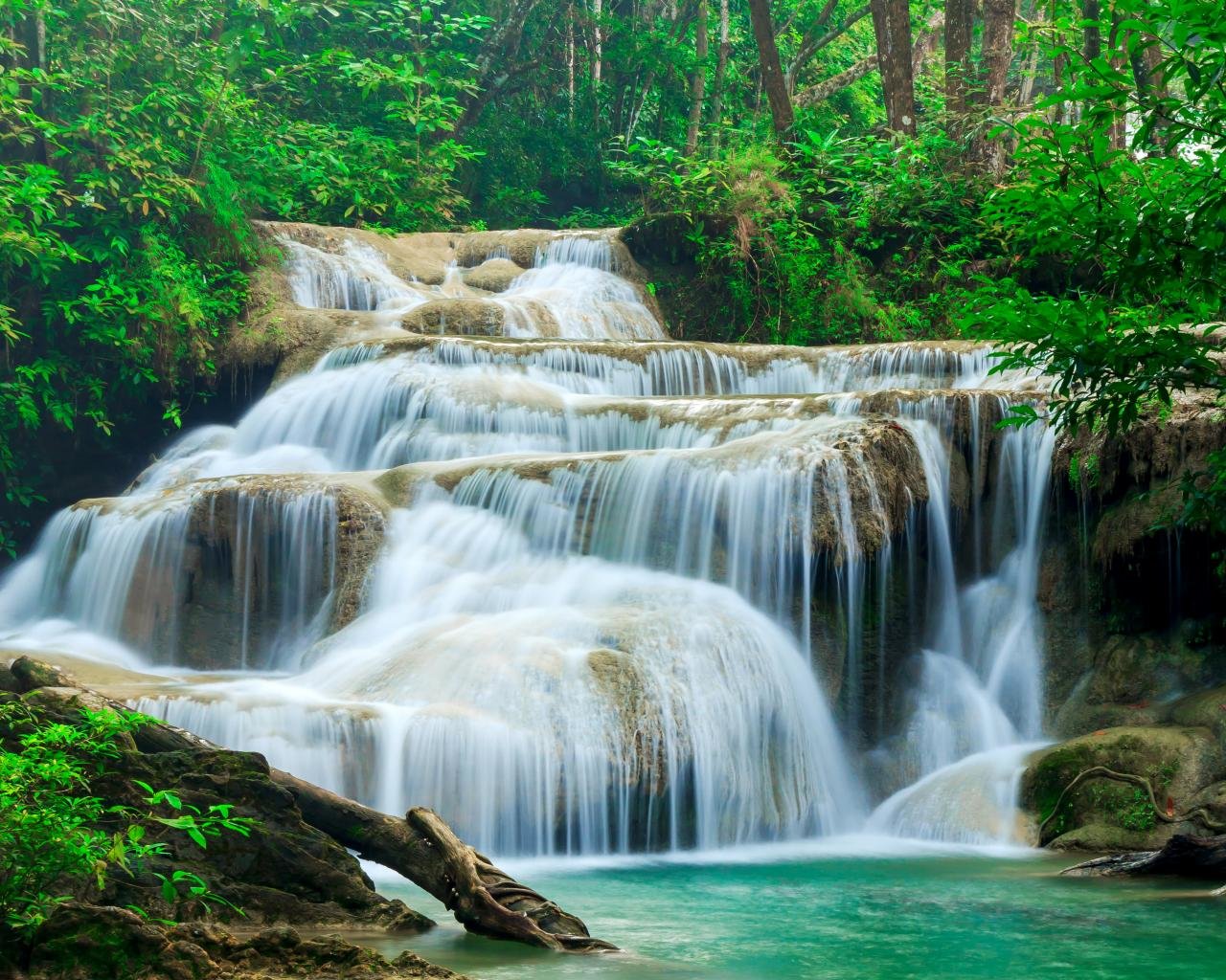 Free download Waterfall background ID:107179 hd 1280x1024 for computer