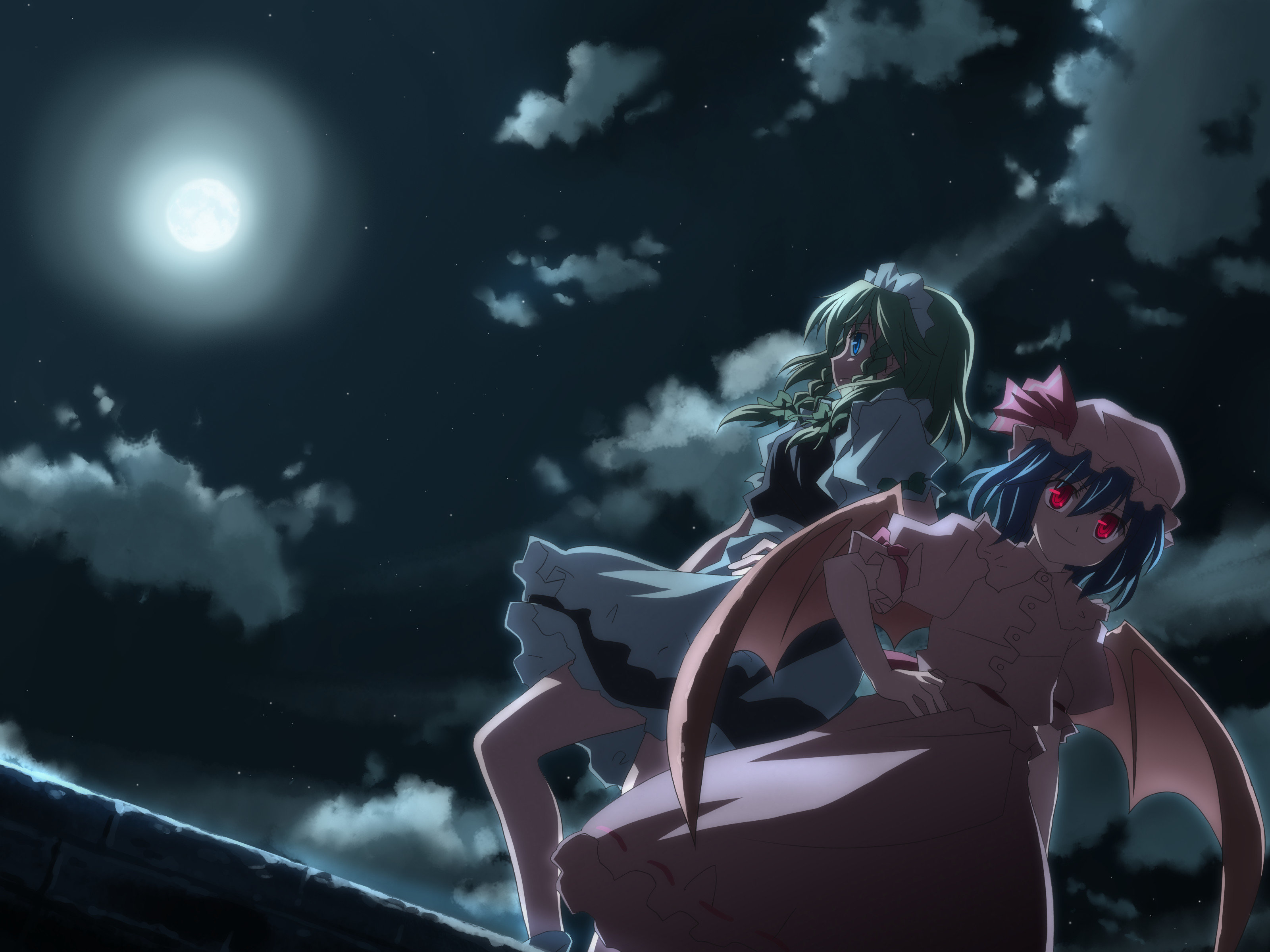 Download hd 3200x2400 Touhou PC background ID:225081 for free
