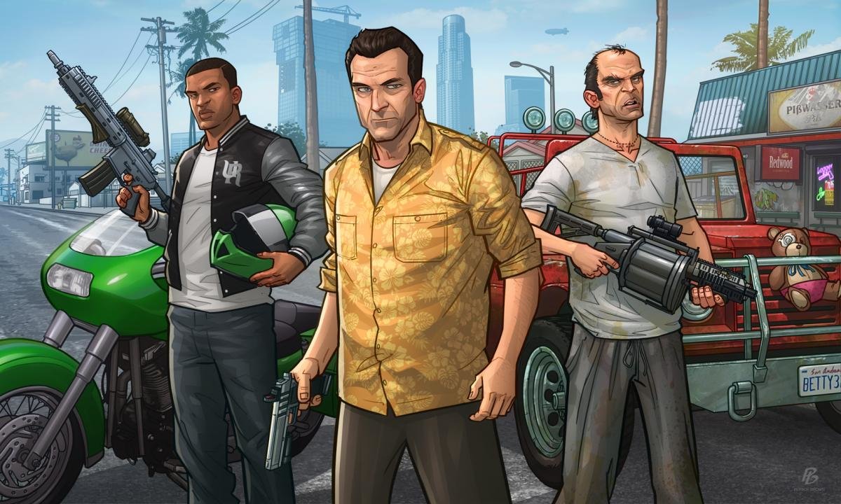 Awesome Grand Theft Auto V (GTA 5) free wallpaper ID:195162 for hd 1200x720 PC