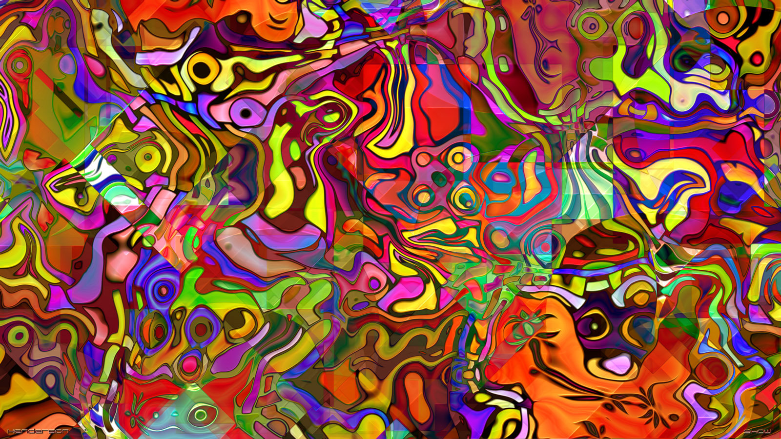 Download hd 1600x900 Psychedelic & Trippy PC background ID:462866 for free