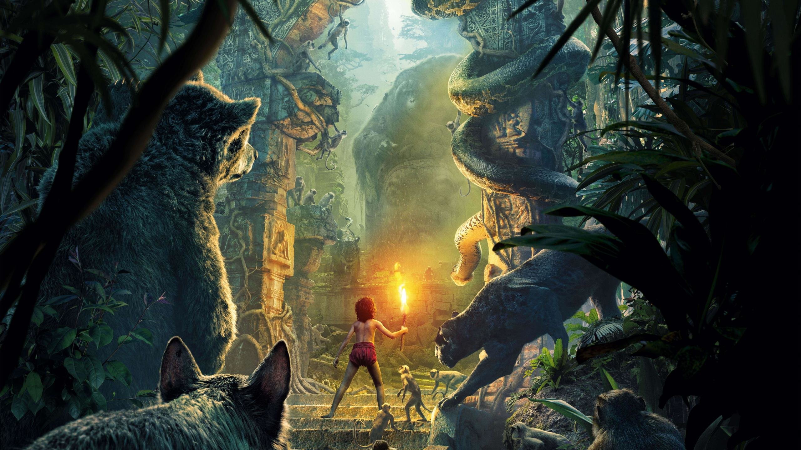 Best The Jungle Book Movie (2016) wallpaper ID:86452 for High Resolution hd 2560x1440 desktop