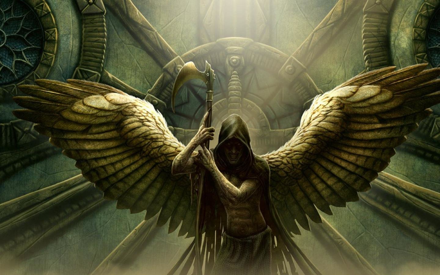 Free download Dark angel background ID:142215 hd 1440x900 for computer