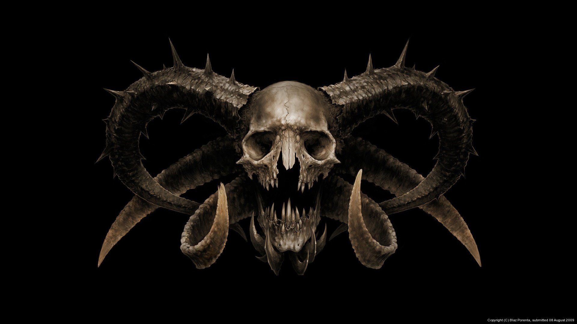 Free download Skull wallpaper ID:320529 full hd for PC