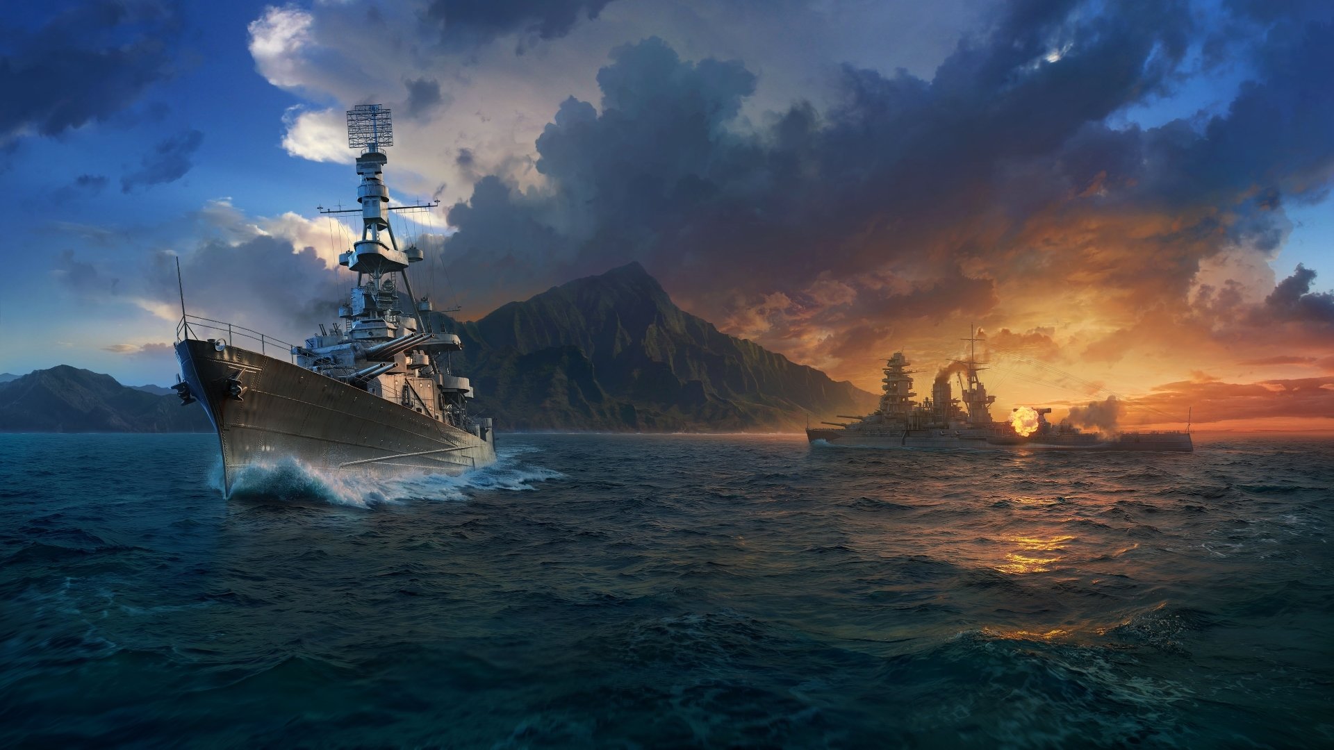 Download full hd 1080p World Of Warships computer wallpaper ID:69337 for free