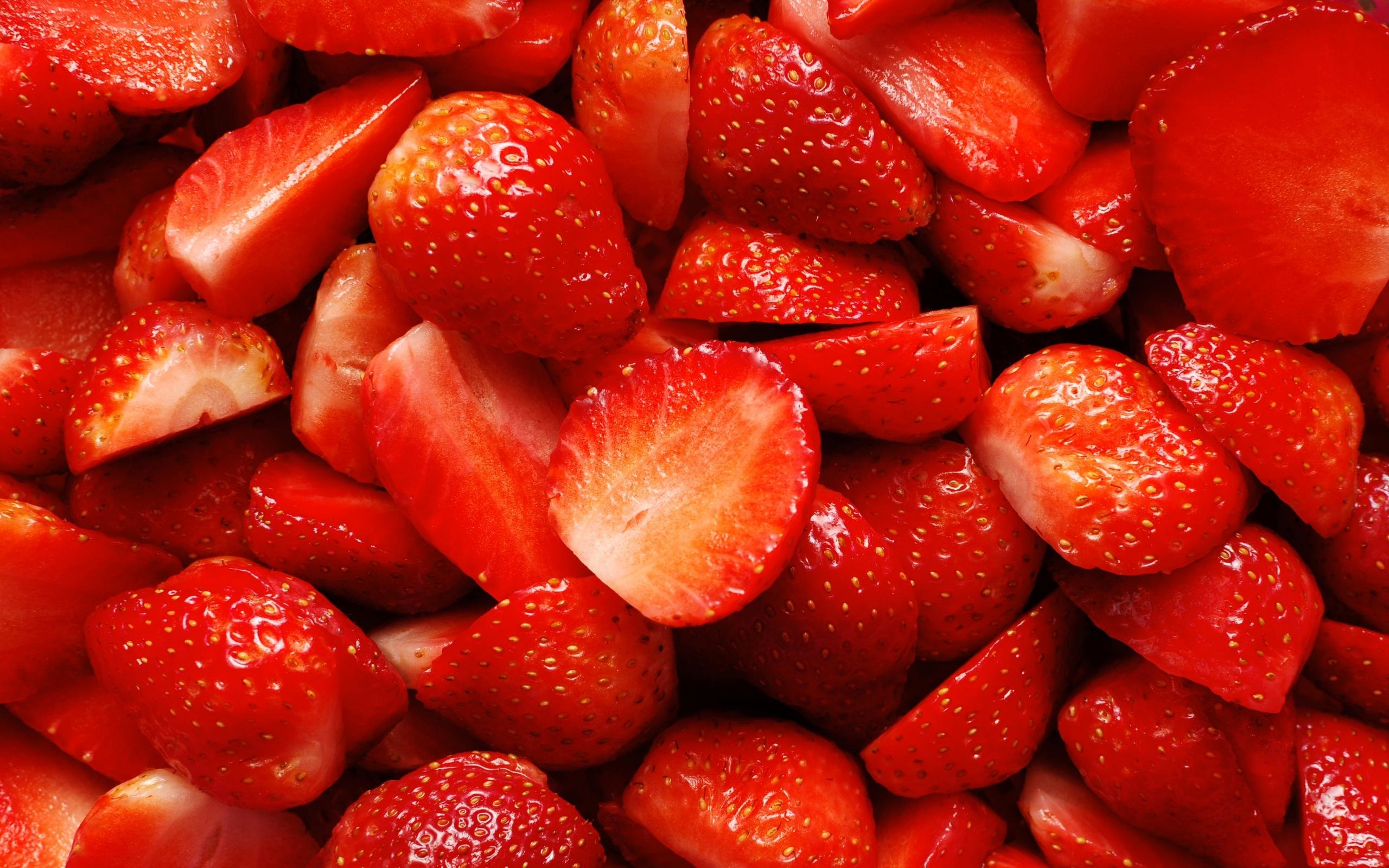 Awesome Strawberry free wallpaper ID:90952 for hd 2560x1600 computer