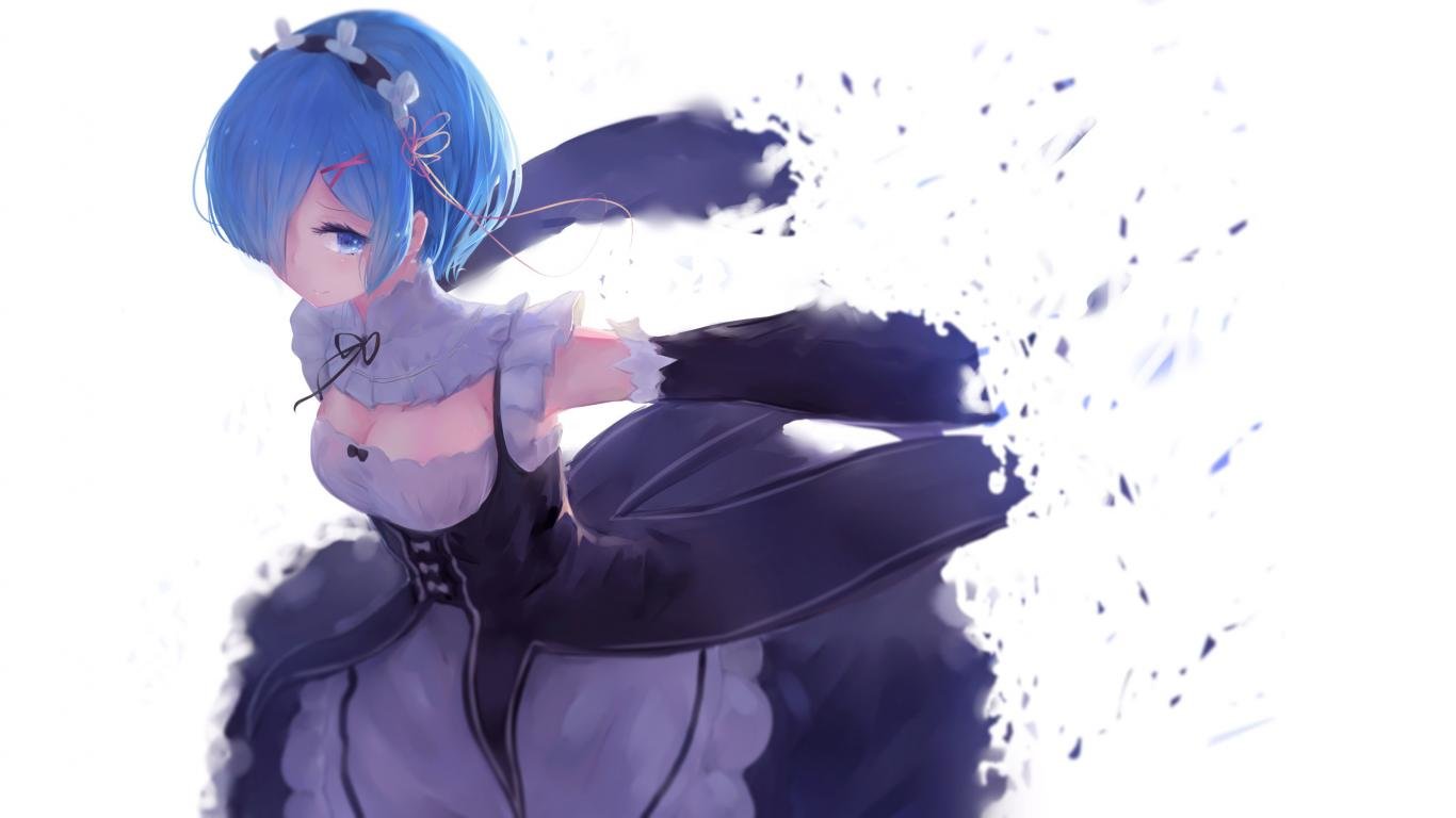 Awesome Rem (Re:ZERO) free wallpaper ID:158960 for laptop PC
