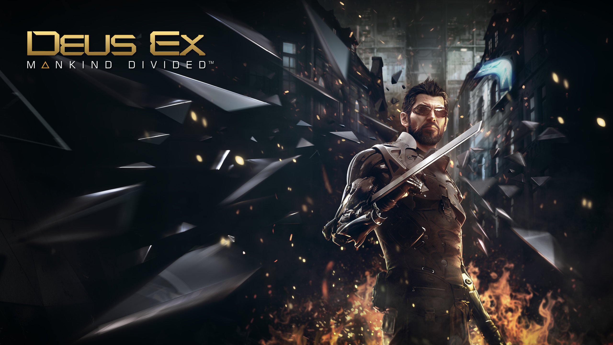 Download hd 2560x1440 Deus Ex: Mankind Divided PC background ID:144366 for free