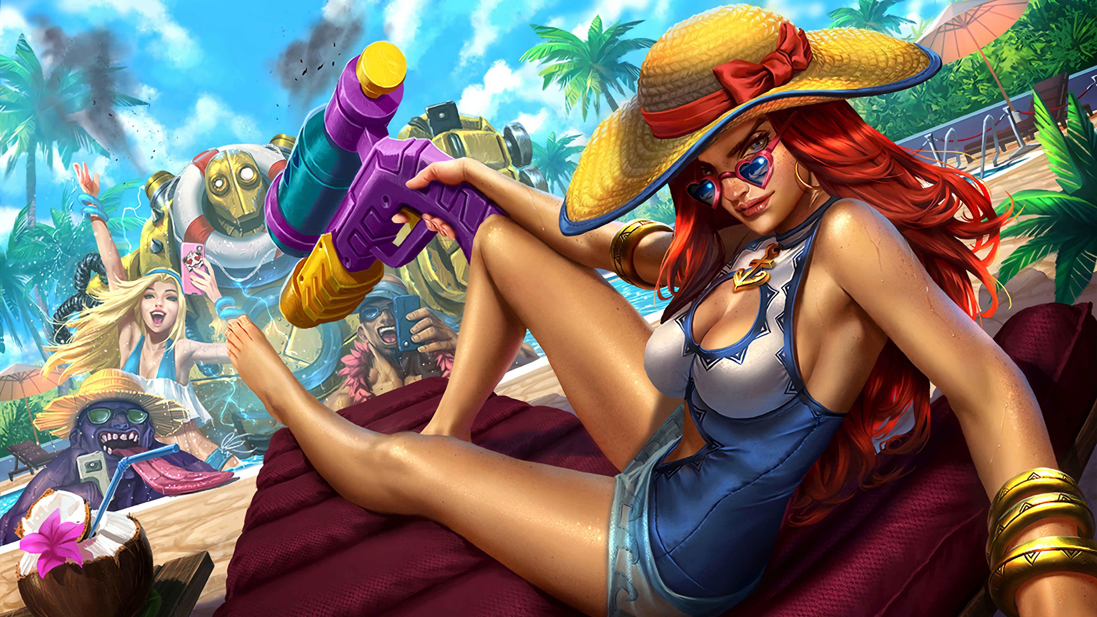 Best Miss Fortune (League Of Legends) background ID:171746 for High Resolution uhd 4k desktop