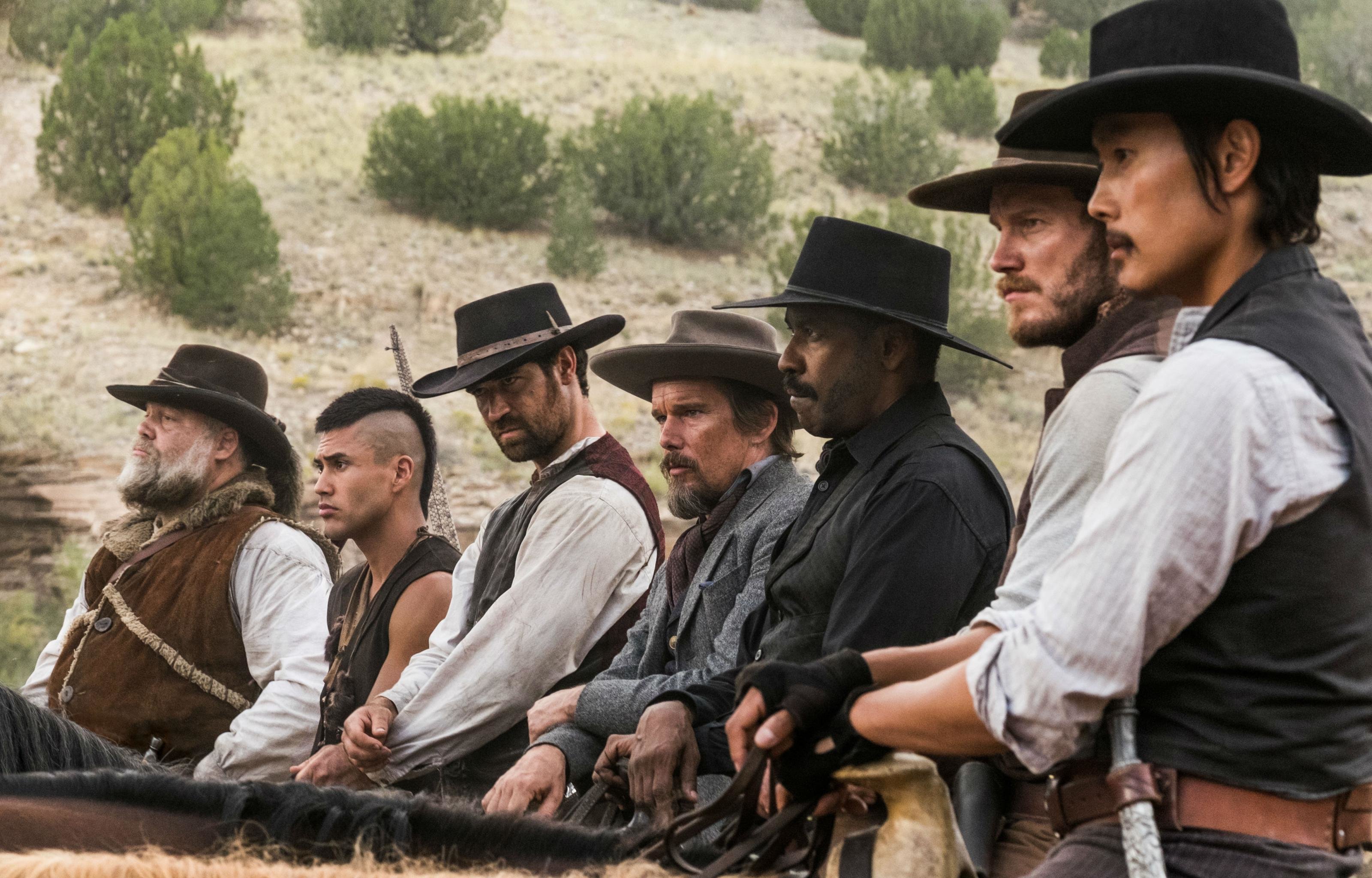 Free download The Magnificent Seven (2016) background ID:315153 hd 3200x2048 for PC
