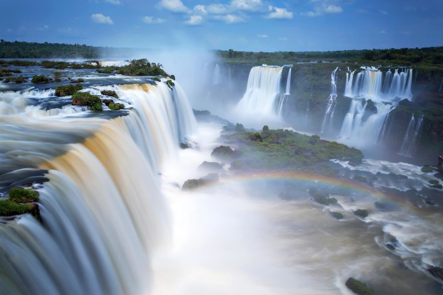 Free Iguazu Falls high quality background ID:22631 for hd 1440x960 computer