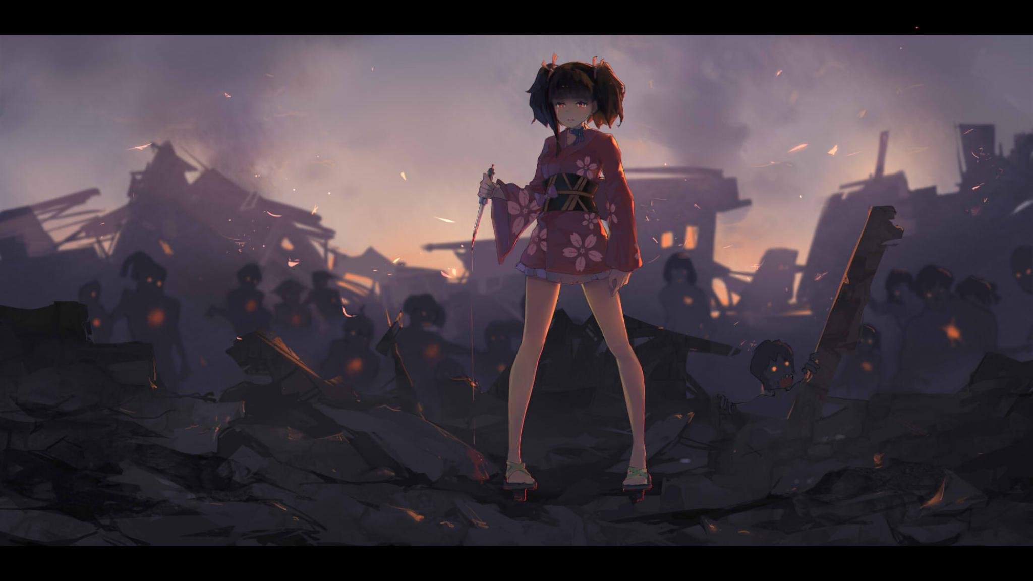 Awesome Kabaneri Of The Iron Fortress free wallpaper ID:116931 for hd 2048x1152 computer