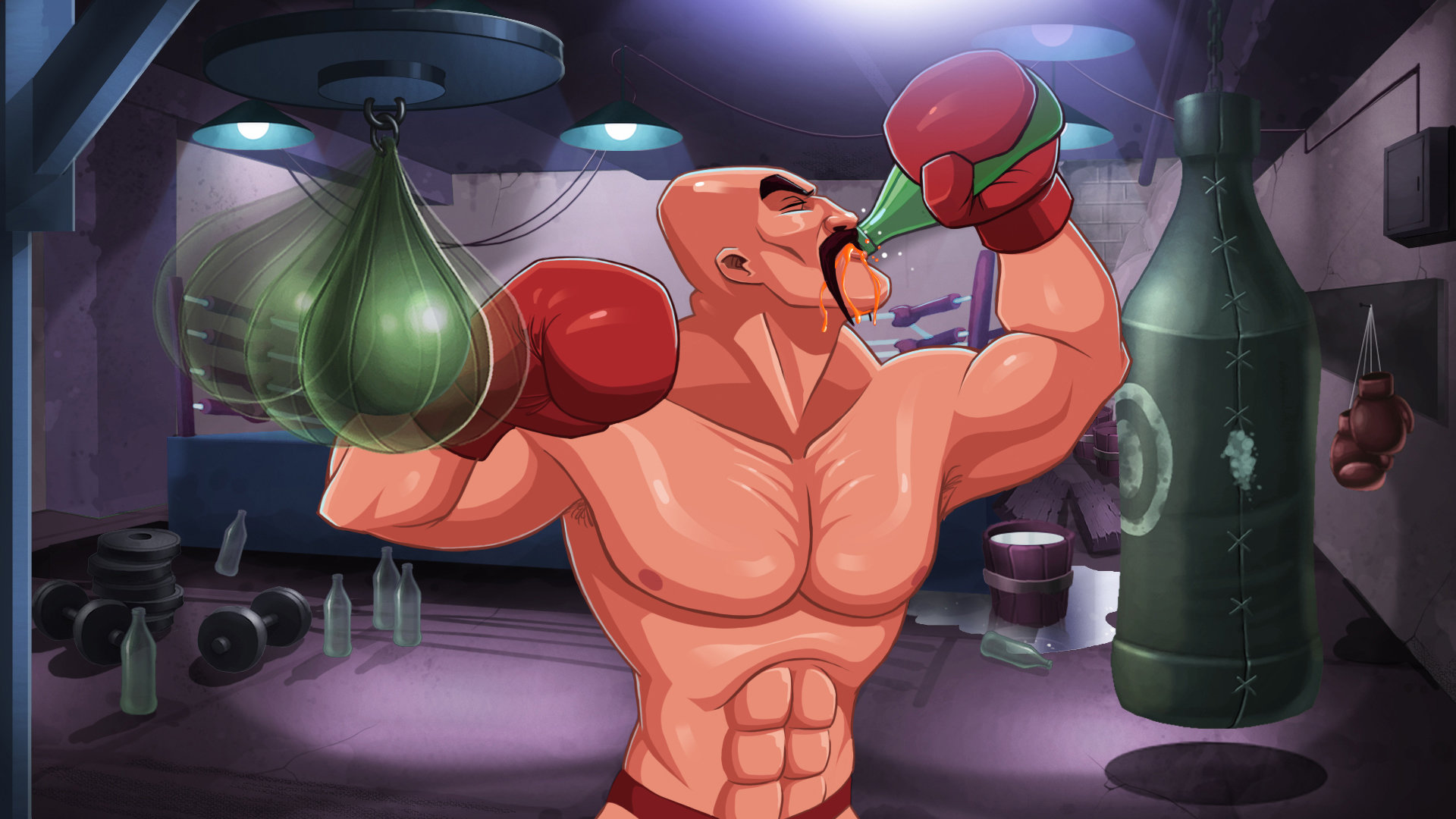 Download full hd 1920x1080 Punch-Out!! desktop wallpaper ID:74180 for free
