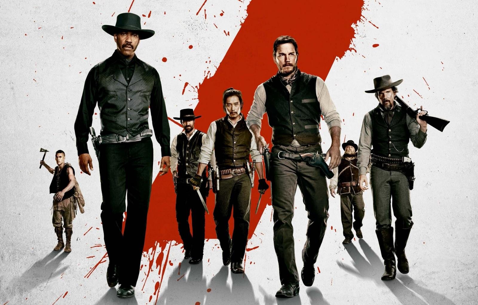 Download hd 1600x1024 The Magnificent Seven (2016) computer background ID:315157 for free
