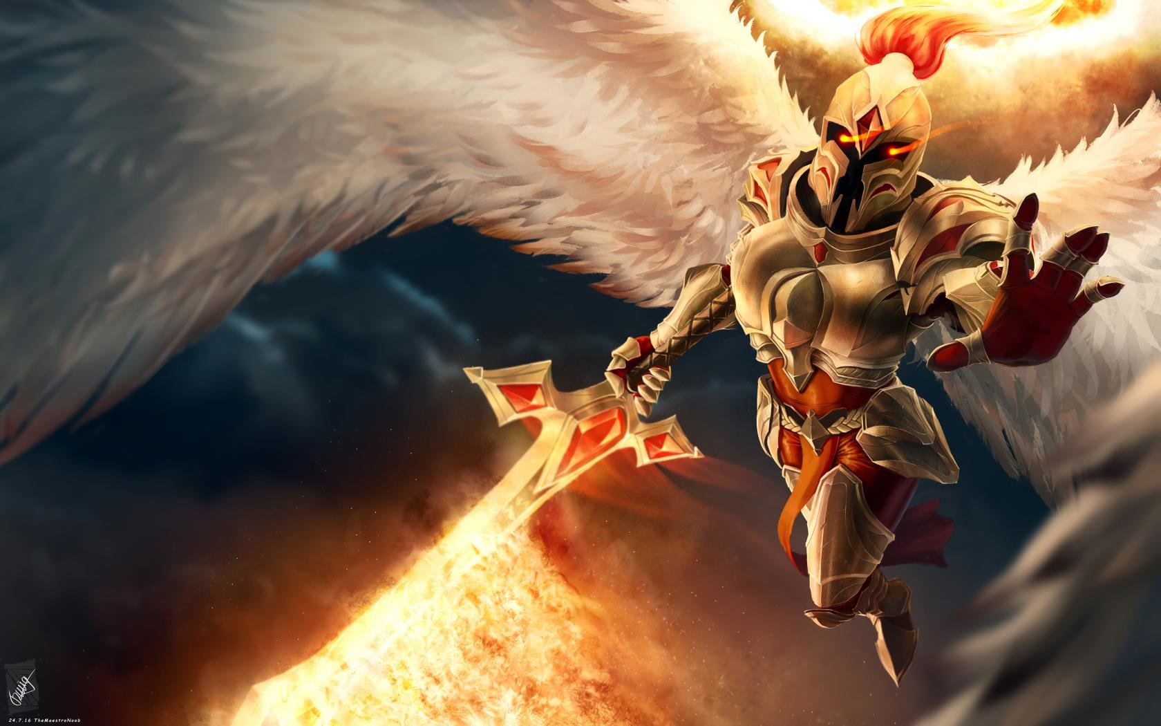 Free Kayle (League Of Legends) high quality background ID:172520 for hd 1680x1050 computer