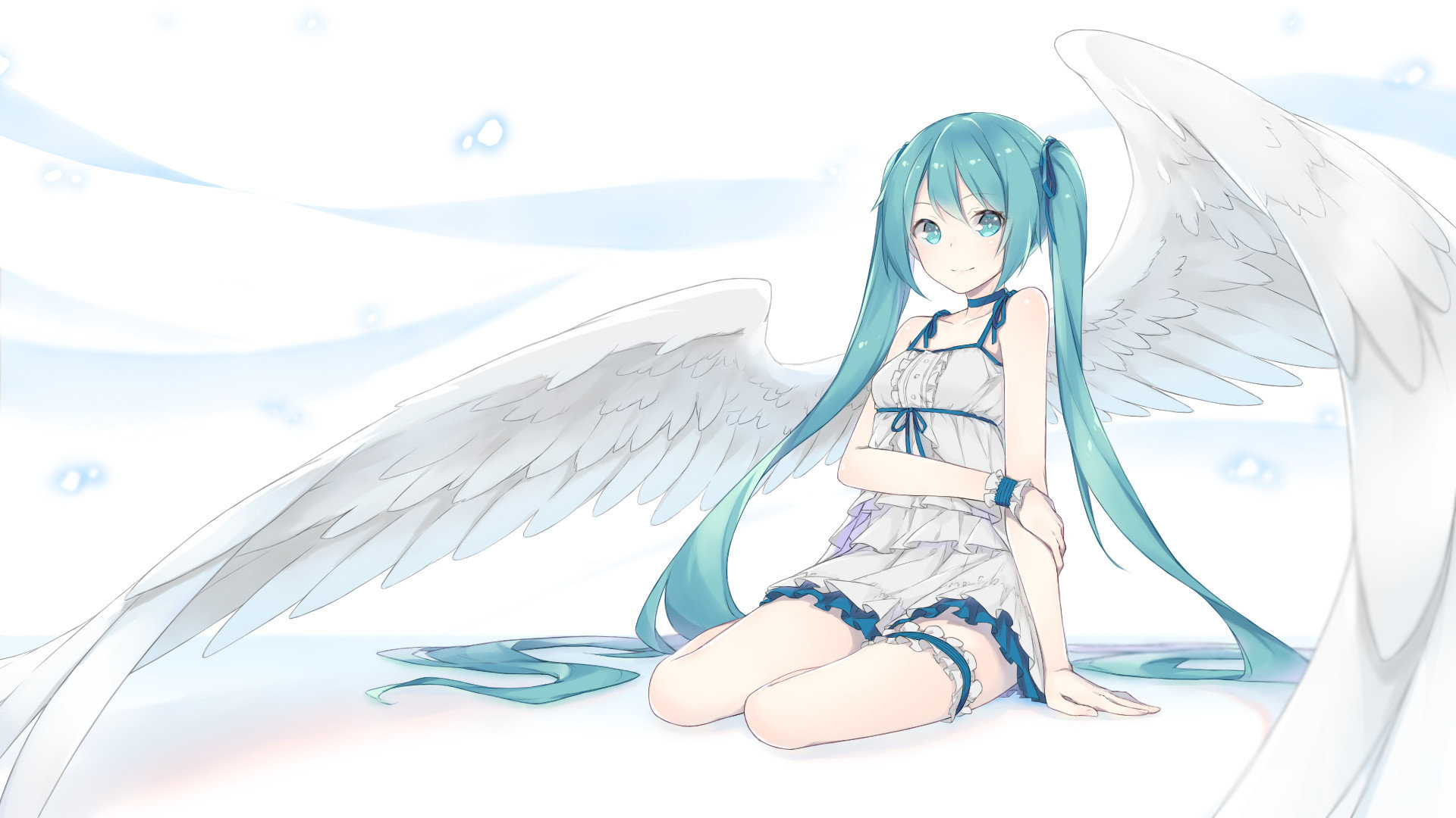 Download 1080p Hatsune Miku PC background ID:727 for free